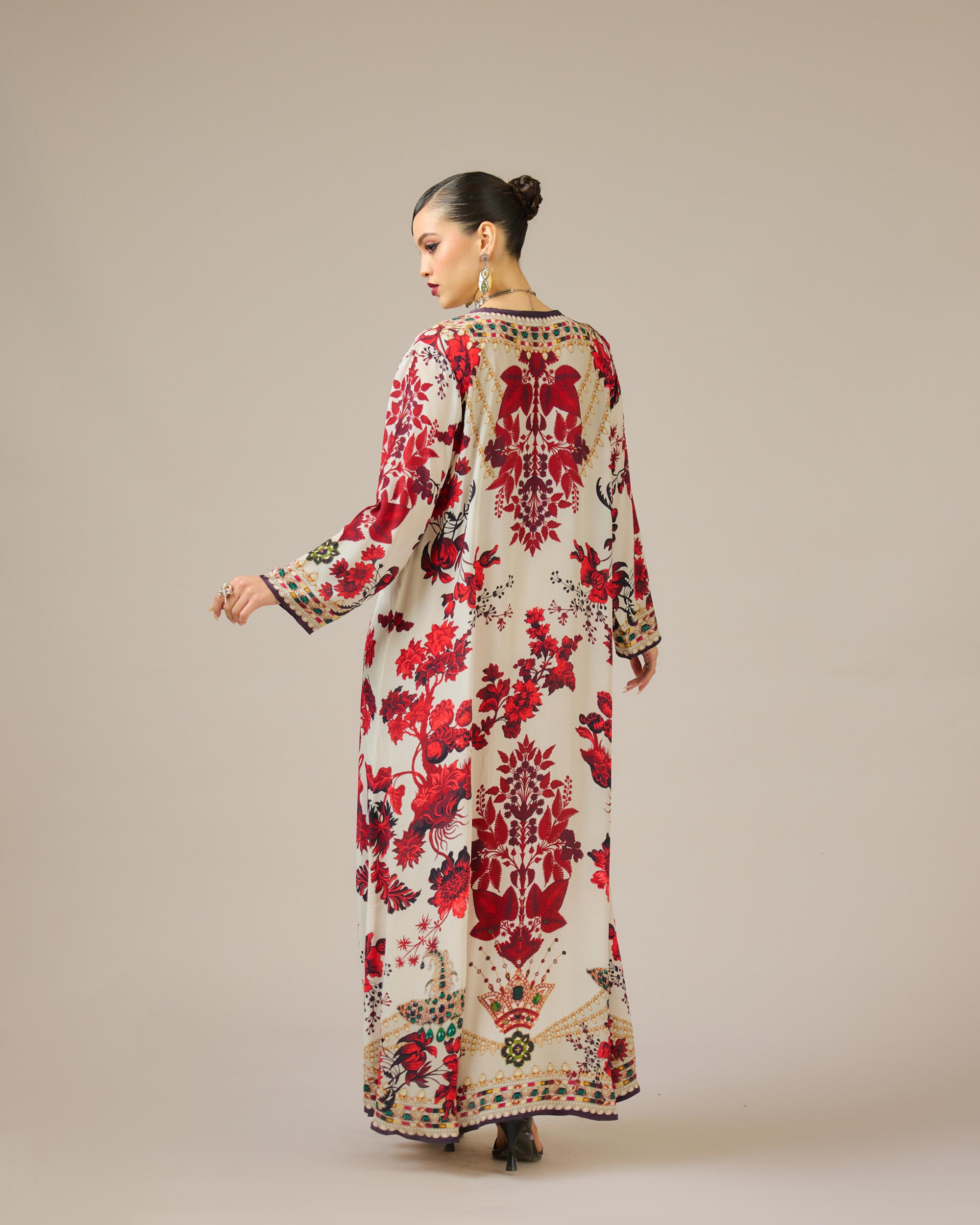 Nizam : Chantel - Ivory/Red
