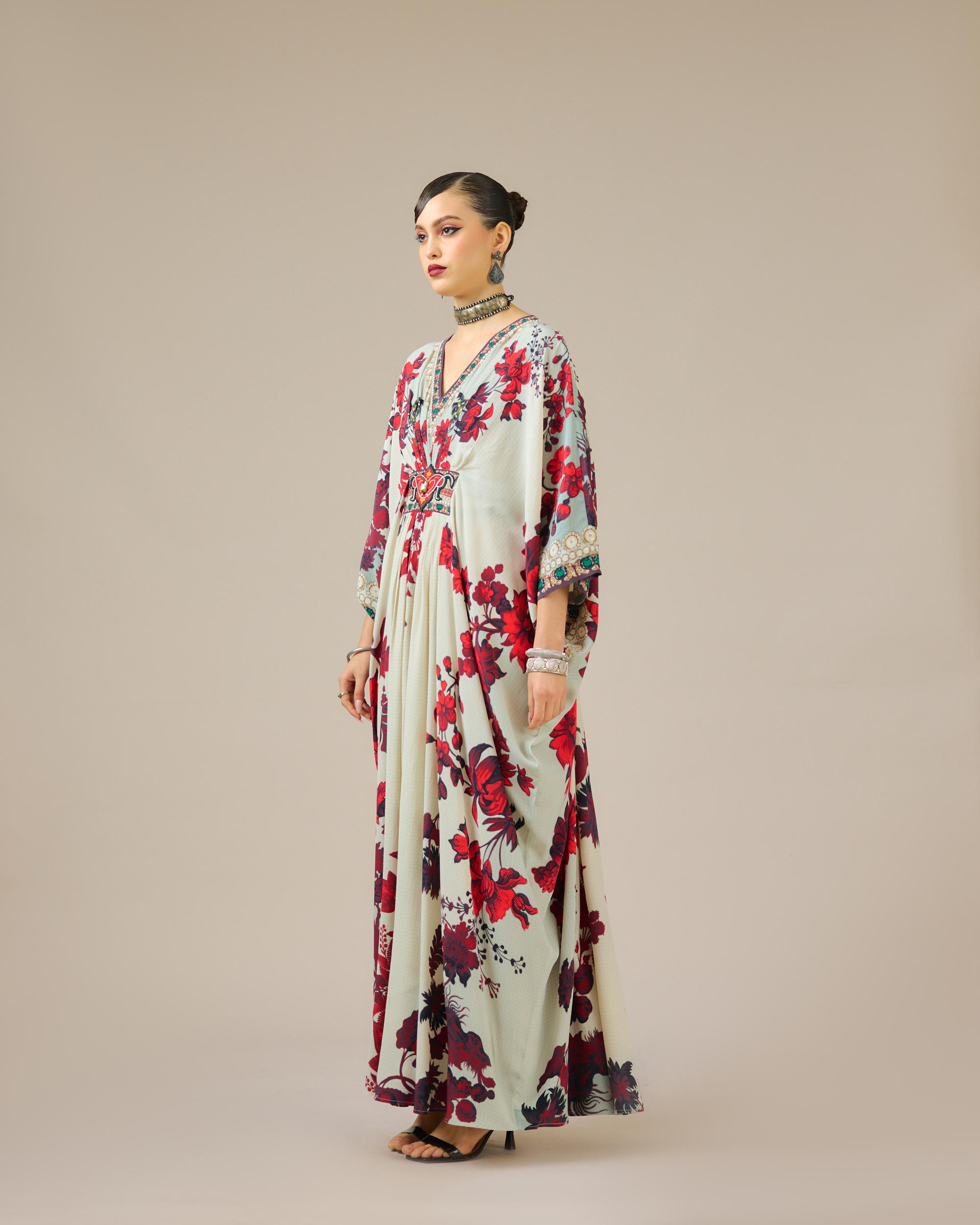 Nizam : Imama - Ivory/Red