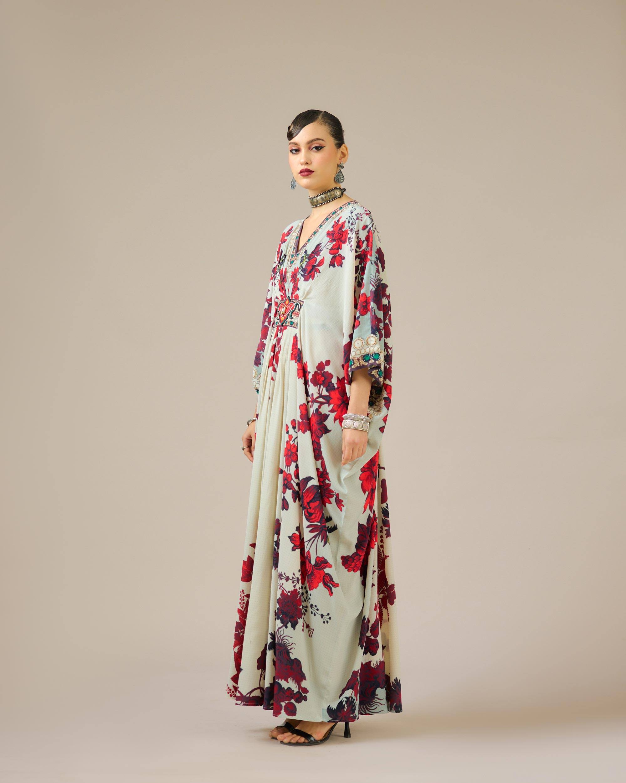 Nizam : Imama - Ivory/Red
