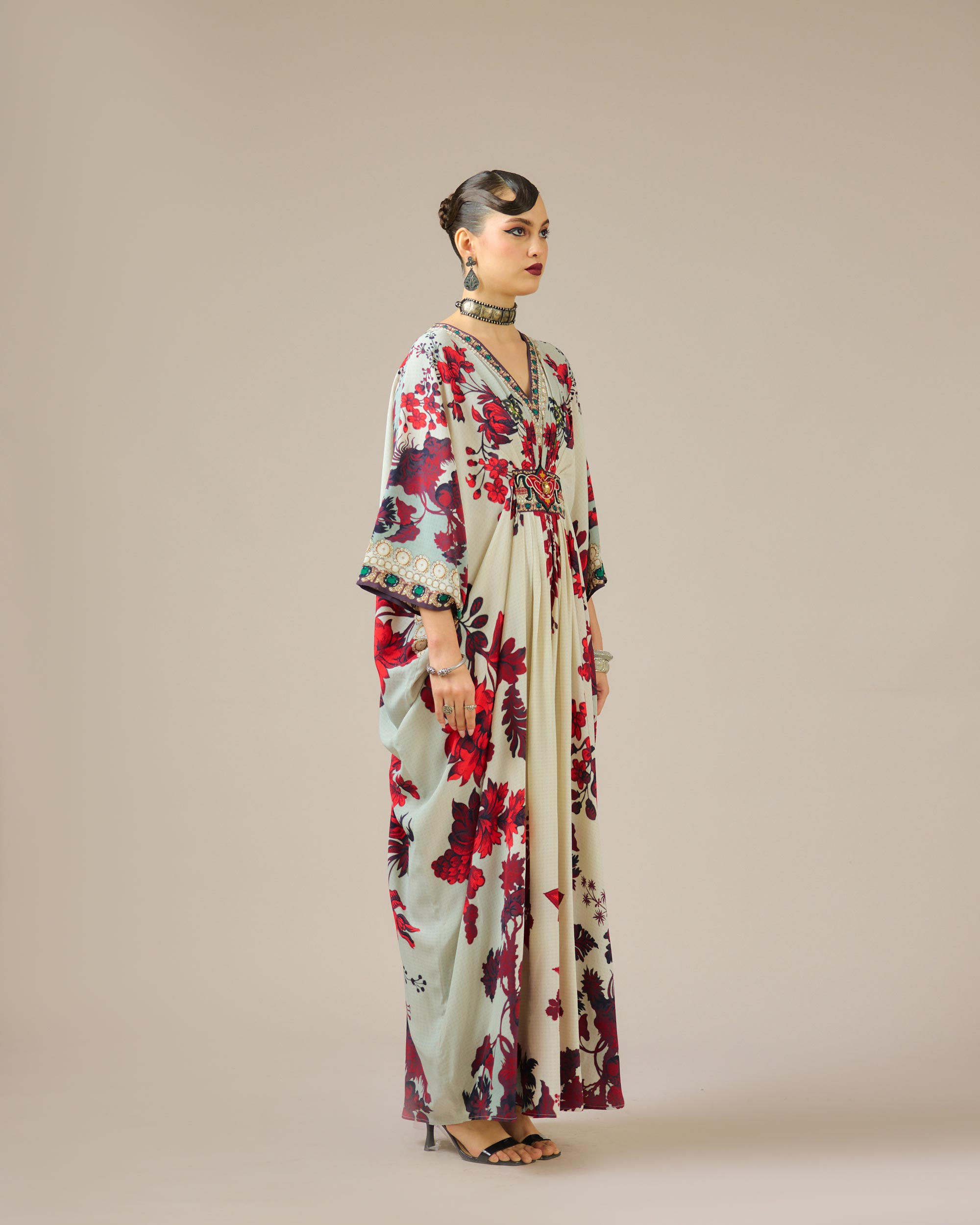Nizam : Imama - Ivory/Red
