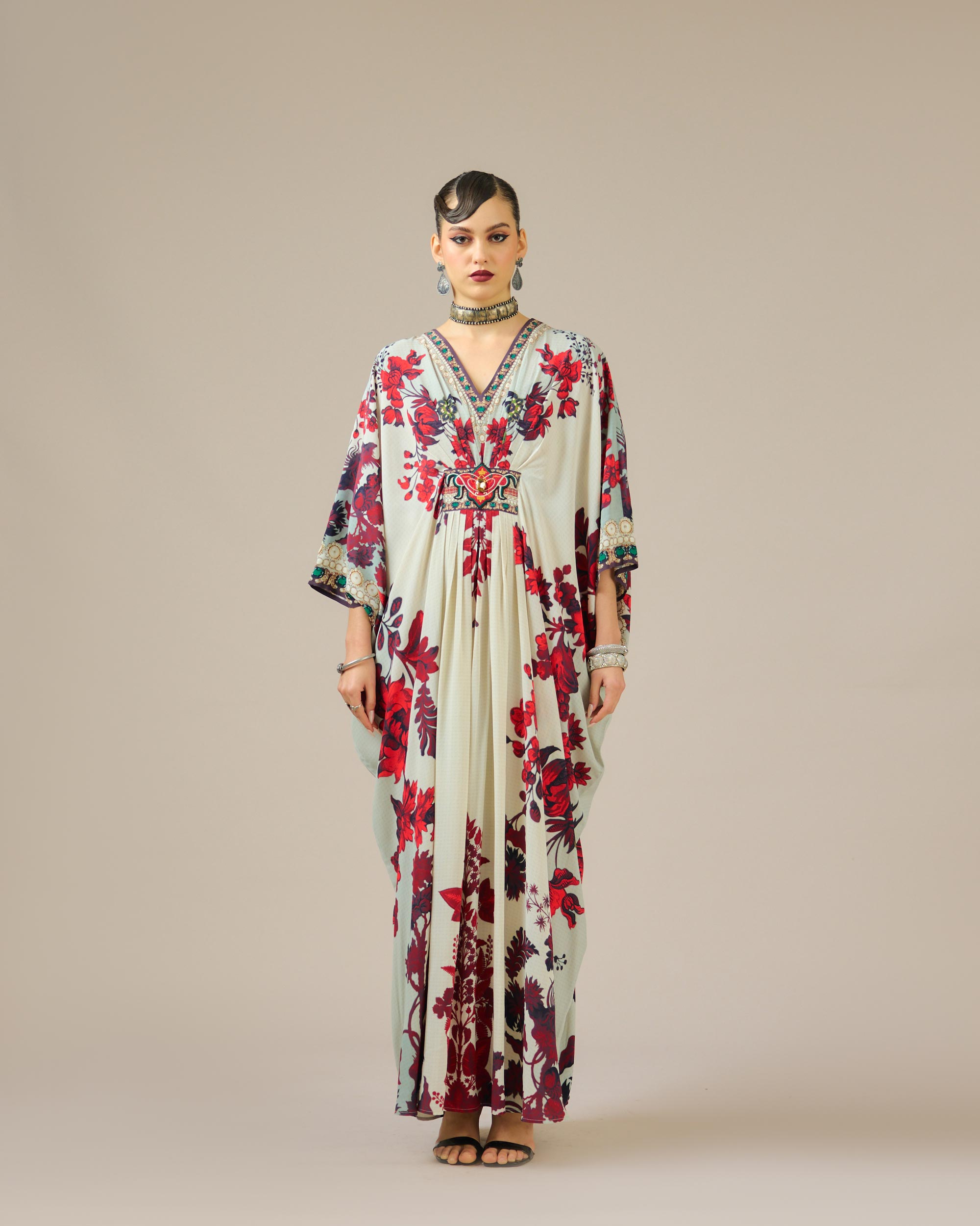 Nizam : Imama - Ivory/Red