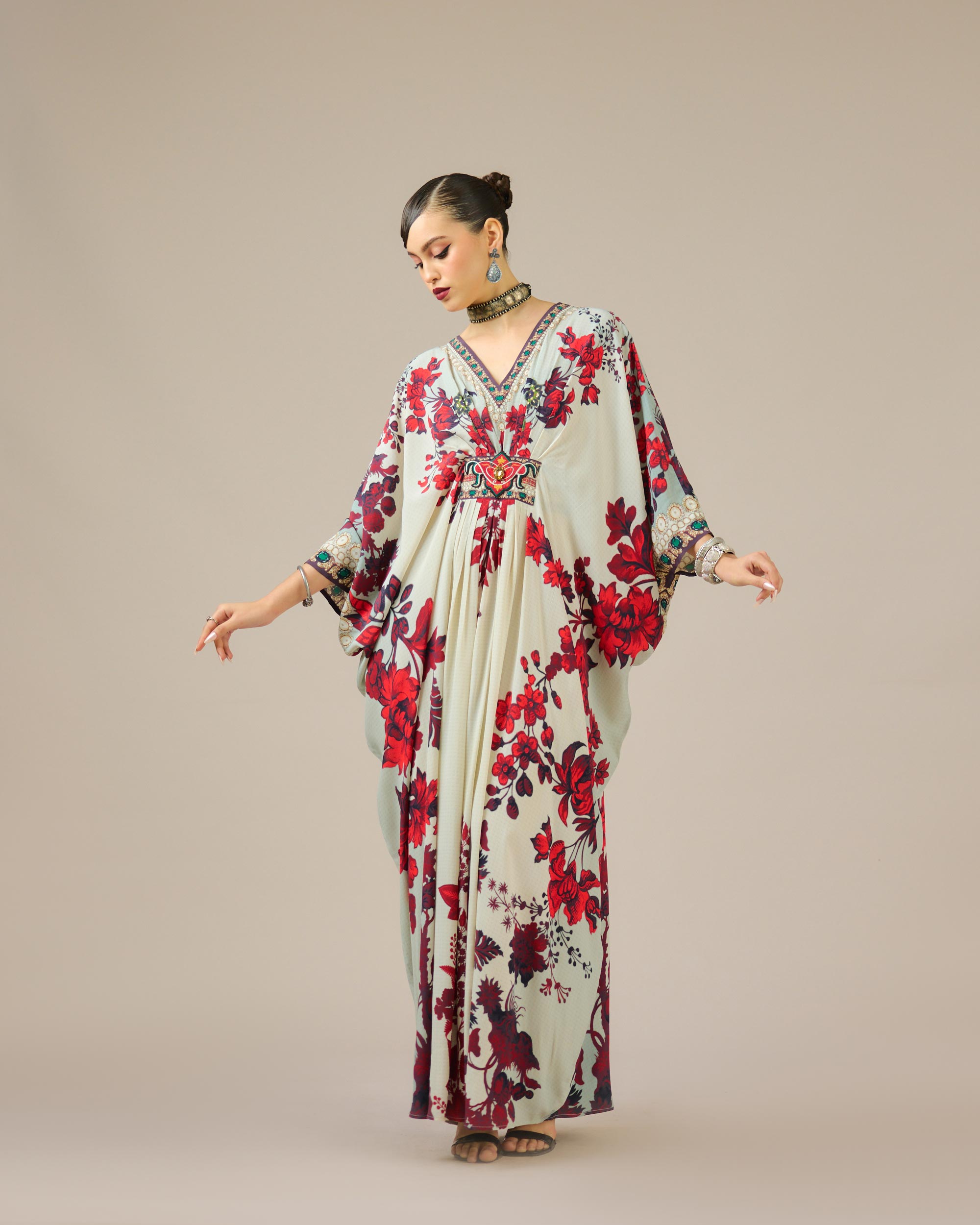 Nizam : Imama - Ivory/Red