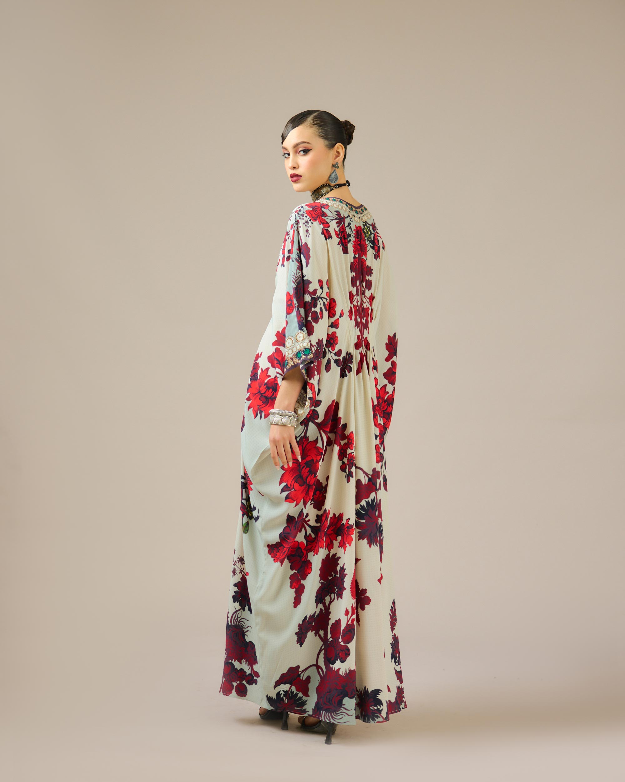 Nizam : Imama - Ivory/Red