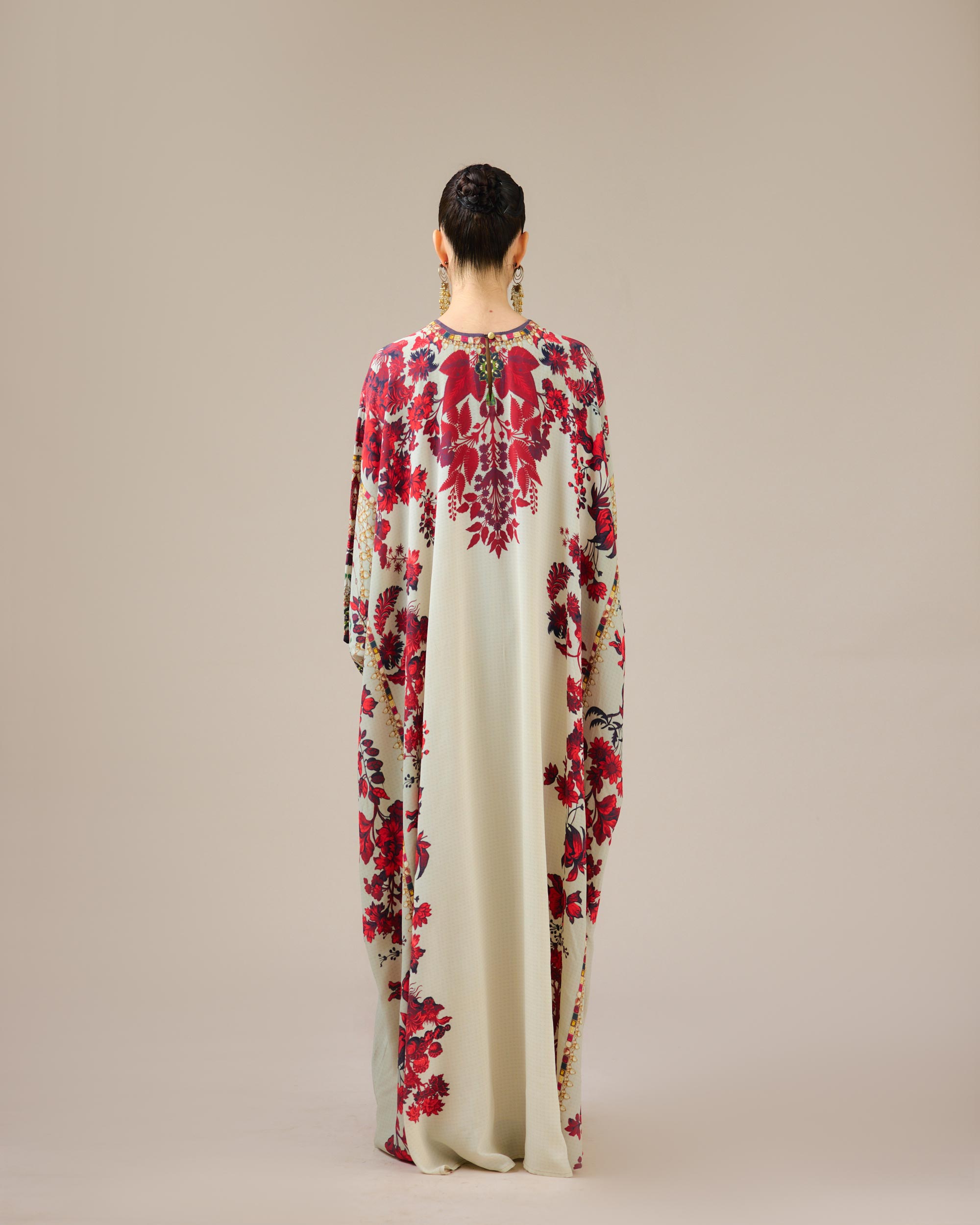 Nizam : Insha - Ivory/Red