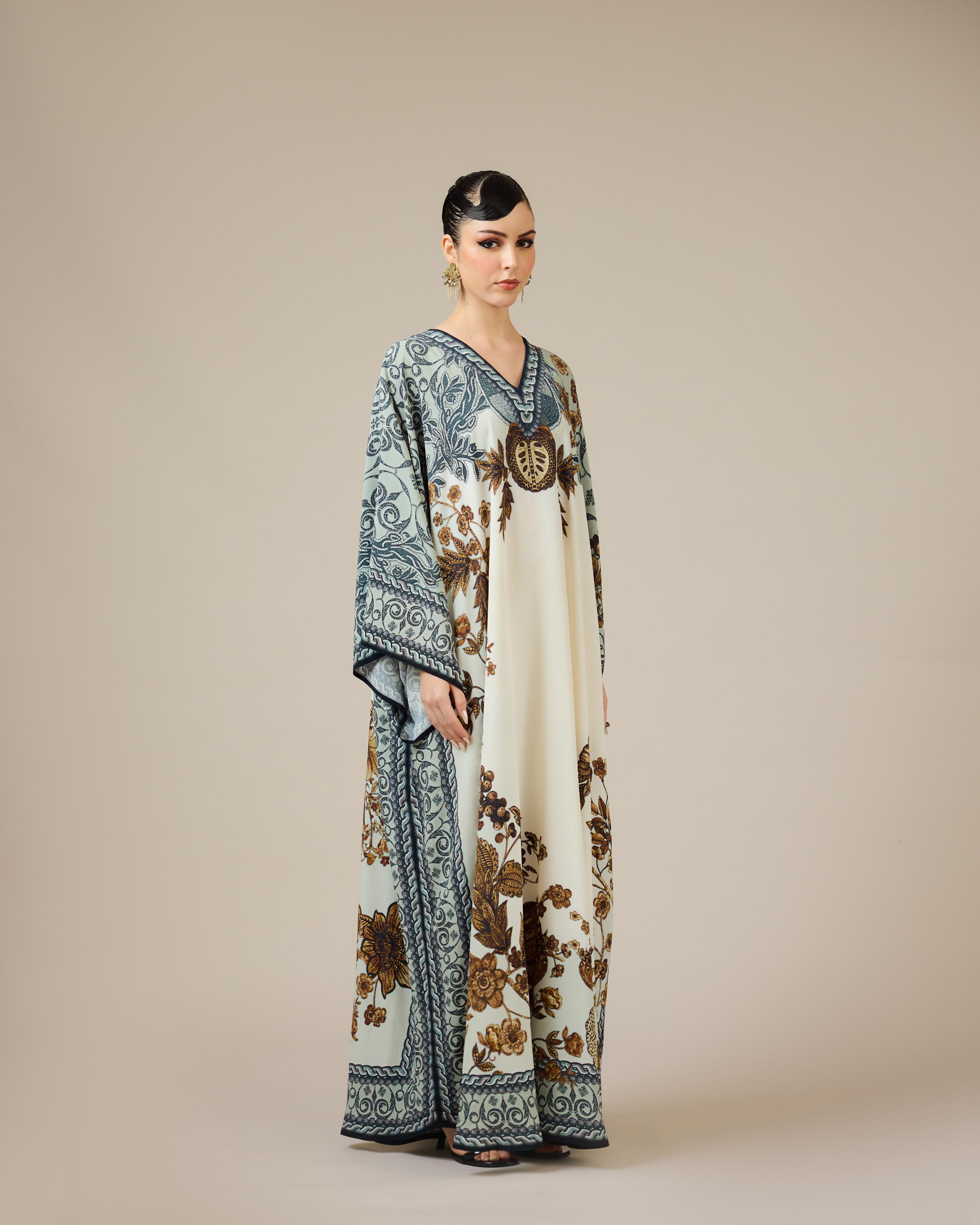Florence : Ghufrina - Gold/White