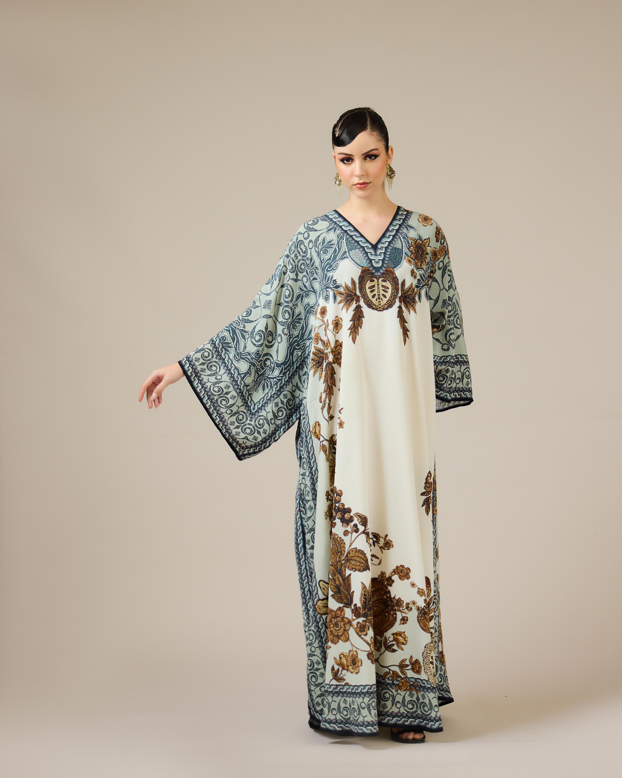 Florence : Ghufrina - Gold/White