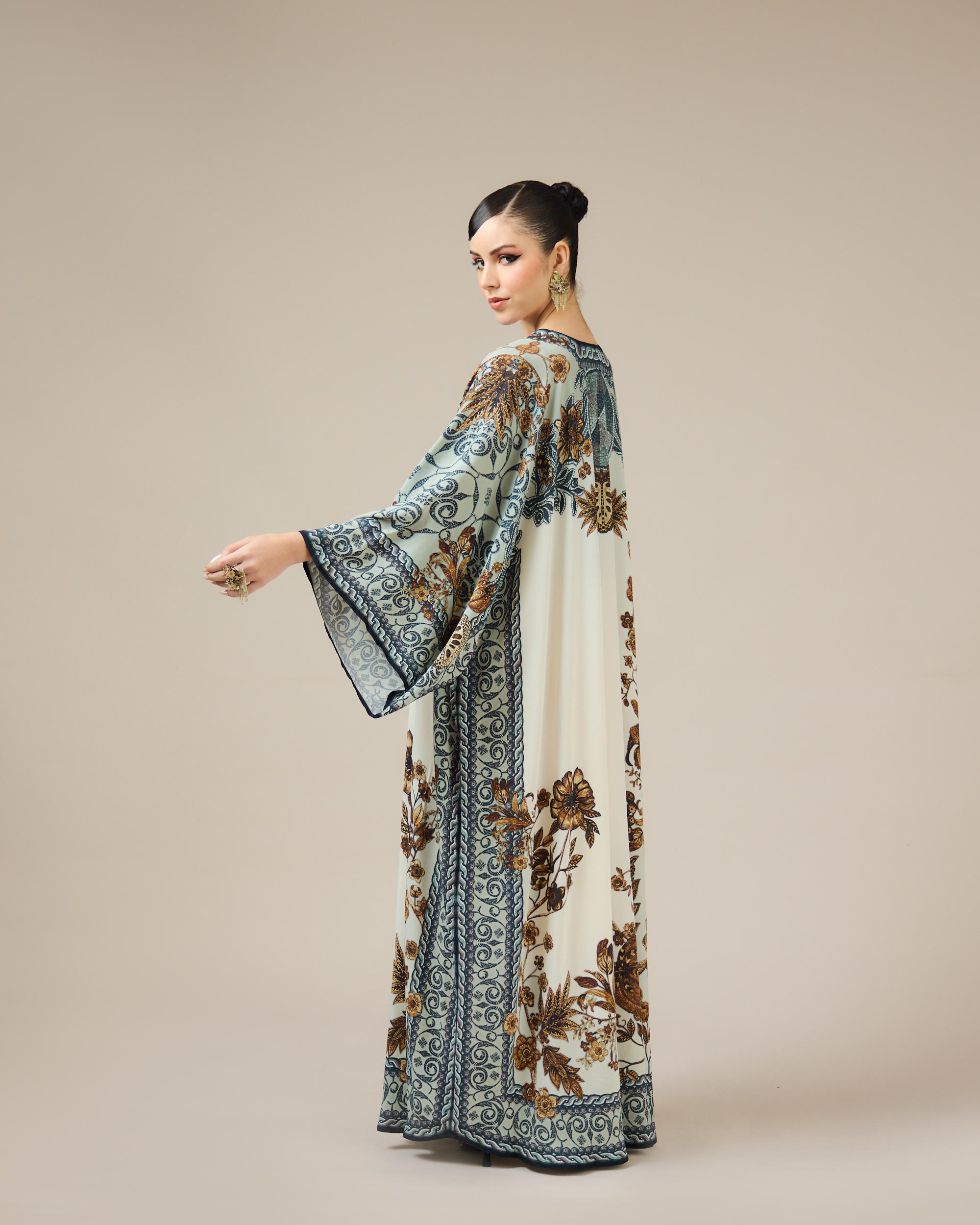 Florence : Ghufrina - Gold/White