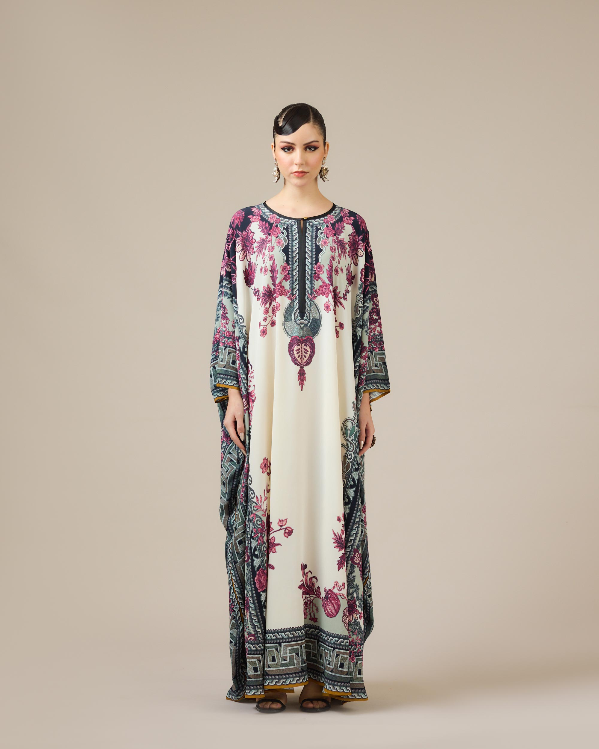 Florence : Sharifa - Ivory/Raspberry