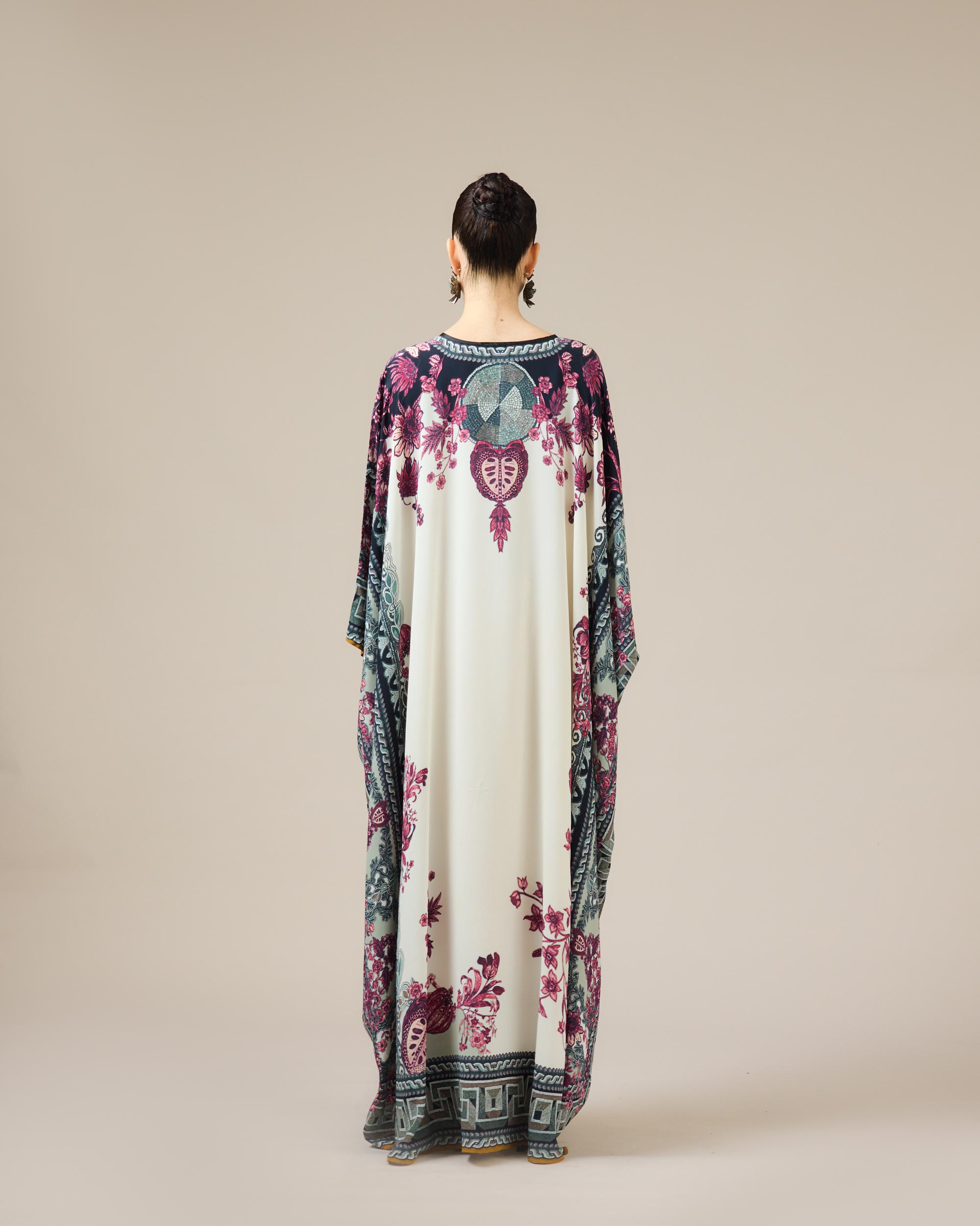 Florence : Sharifa - Ivory/Raspberry