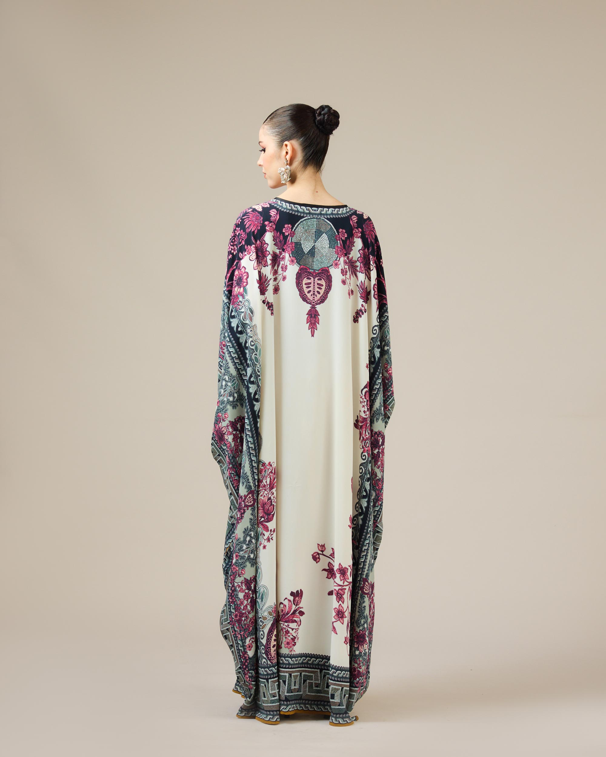 Florence : Sharifa - Ivory/Raspberry