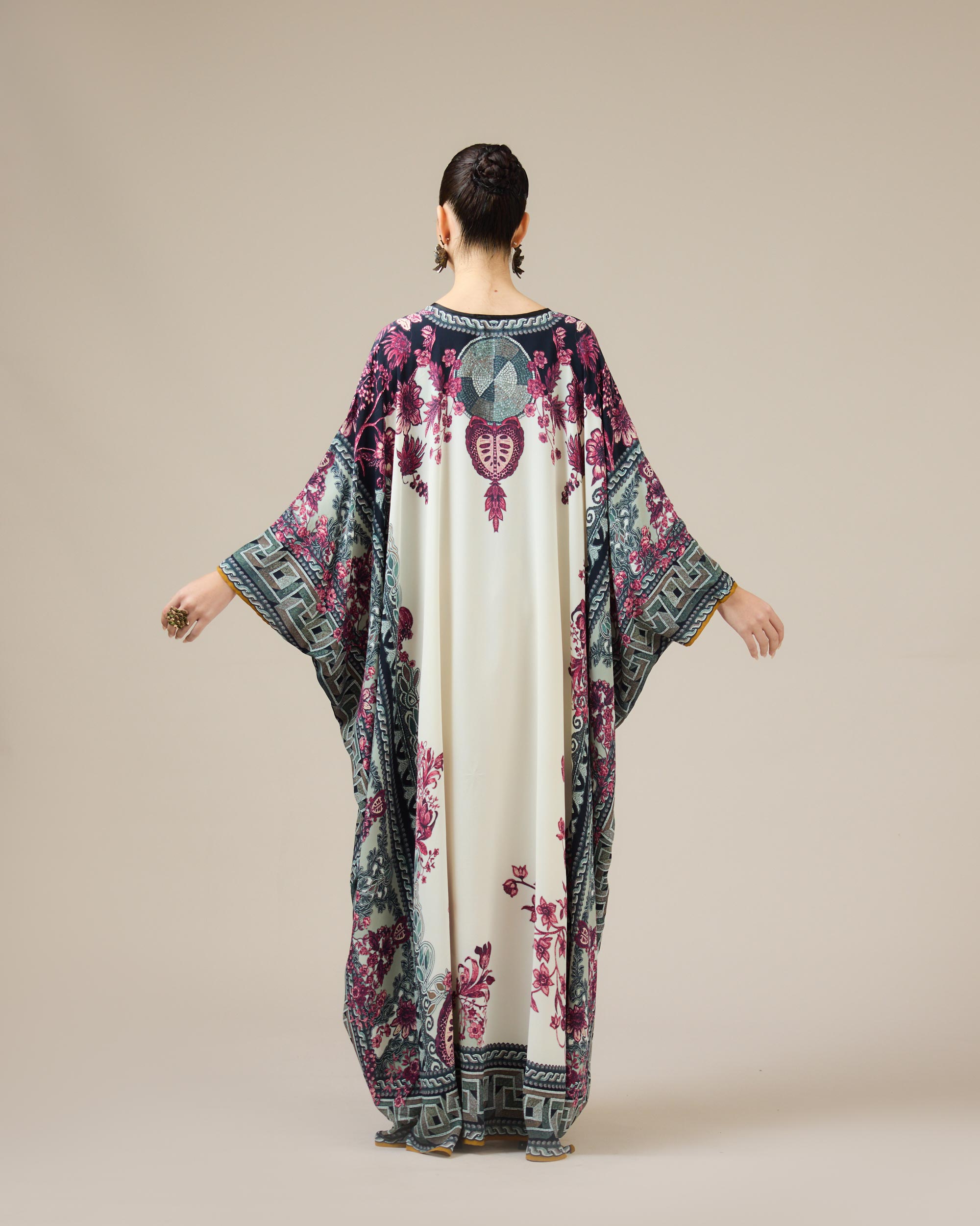 Florence : Sharifa - Ivory/Raspberry