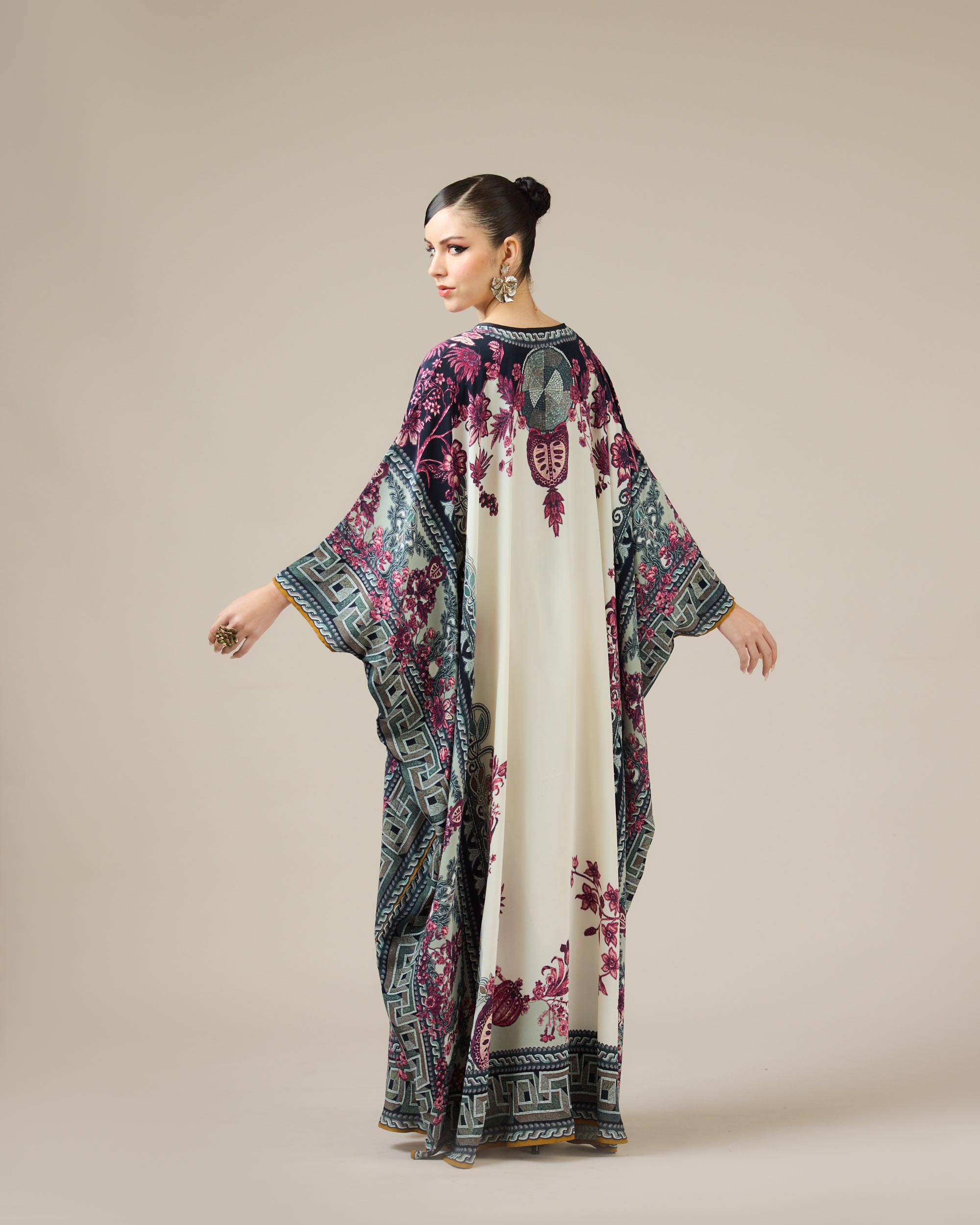 Florence : Sharifa - Ivory/Raspberry