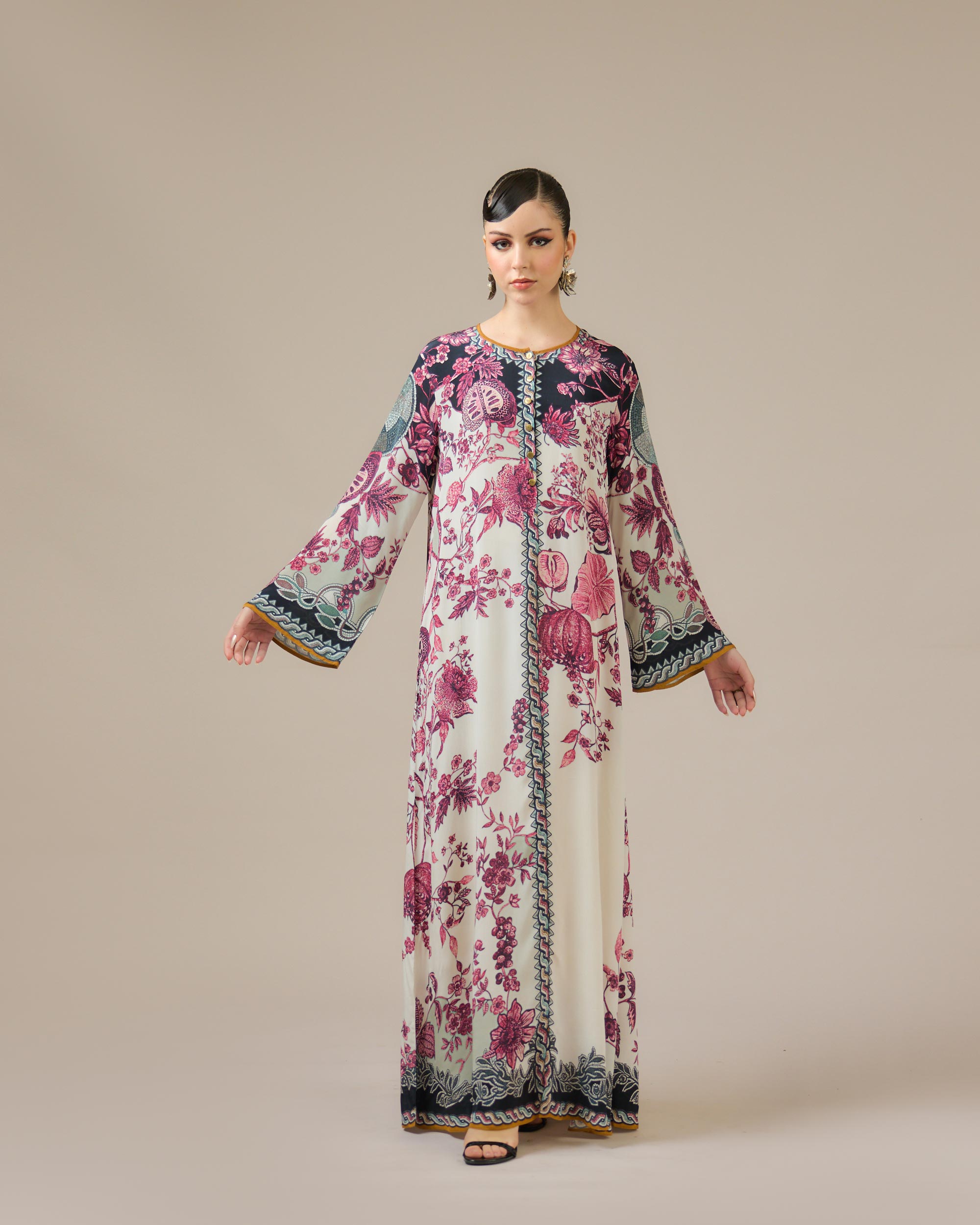 Florence : Bella - Ivory/Raspberry