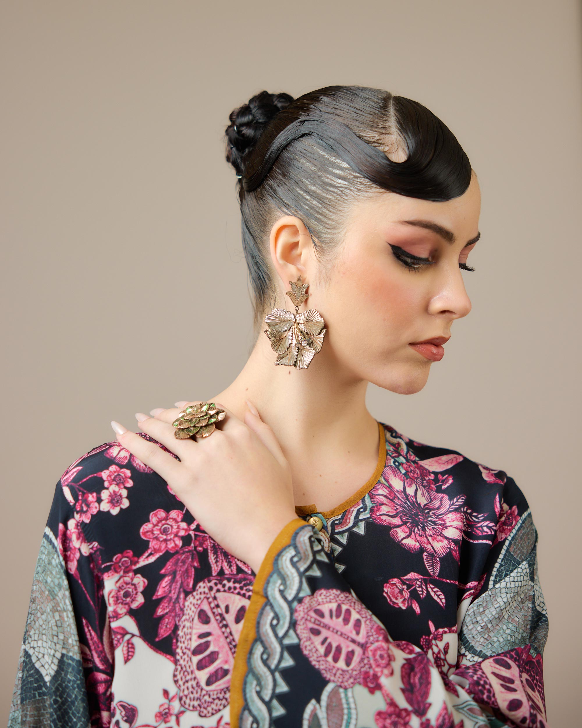 Florence : Bella - Ivory/Raspberry
