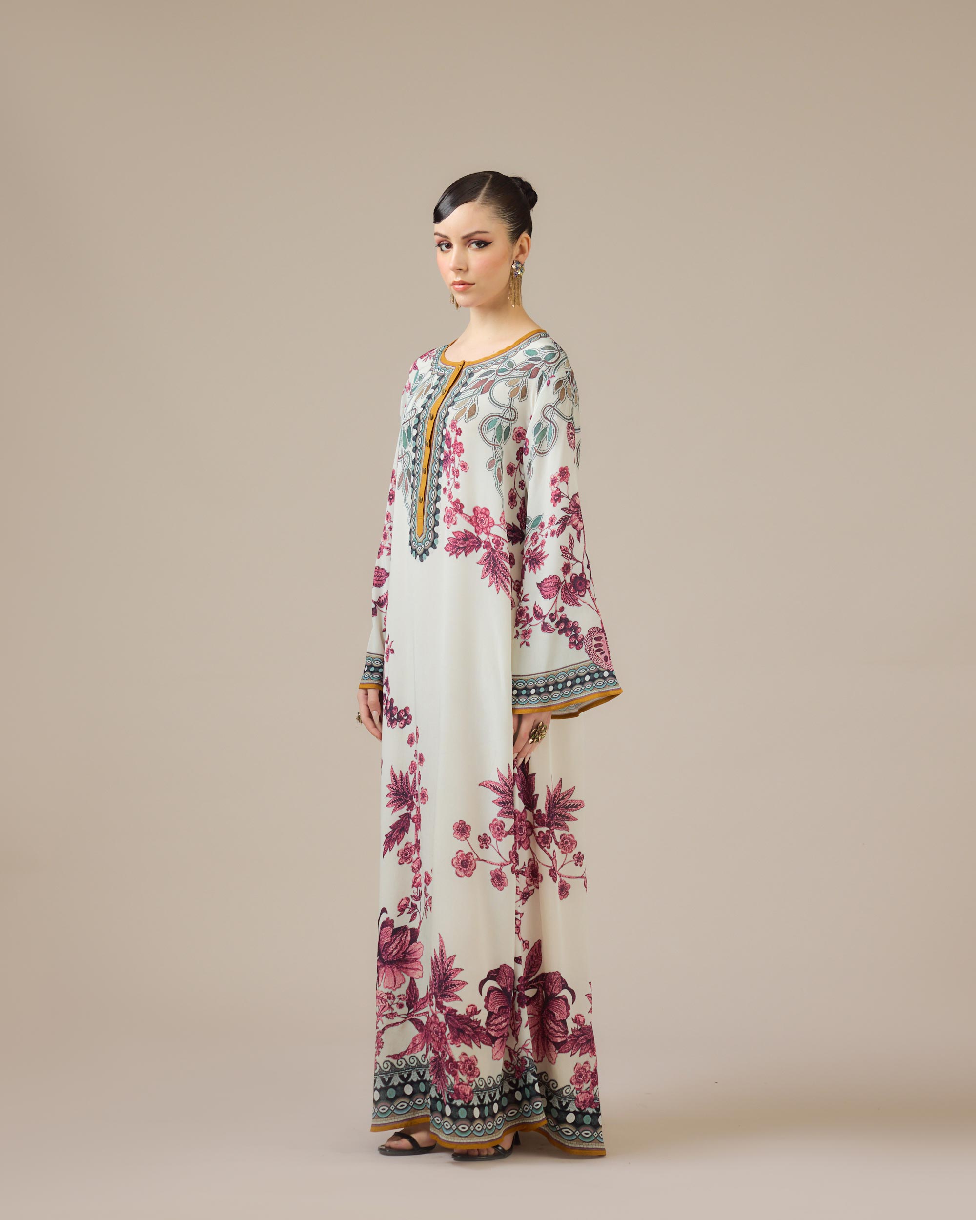 Florence : Florida - Ivory/Raspberry