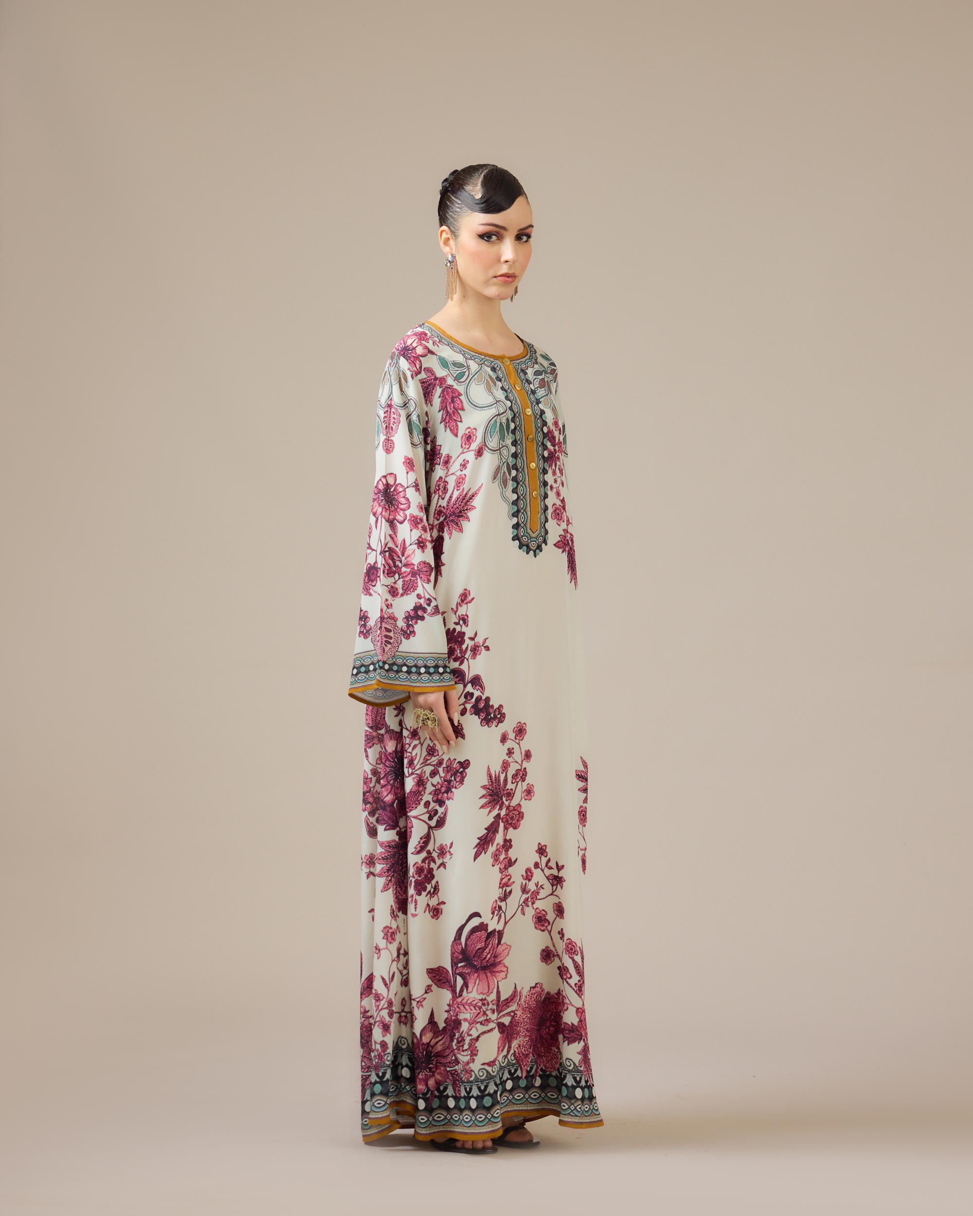 Florence : Florida - Ivory/Raspberry