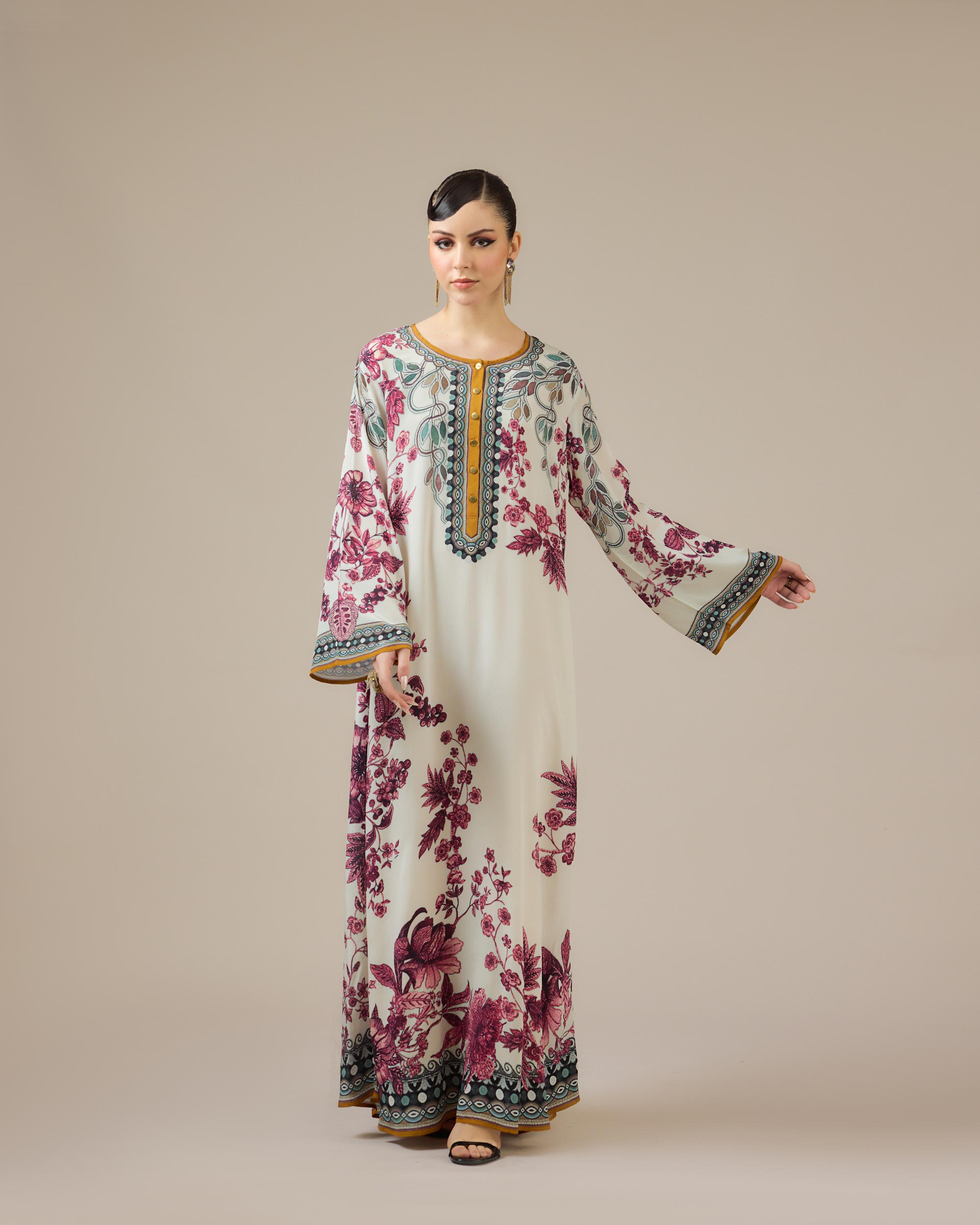 Florence : Florida - Ivory/Raspberry