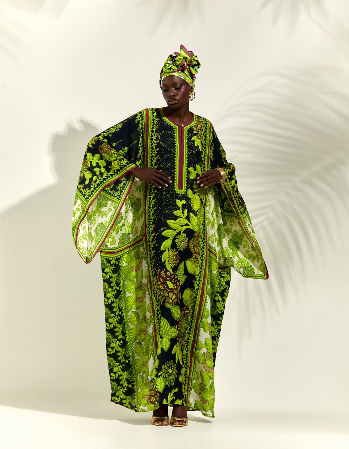 Jamaica : Beatrice - Black/Lime