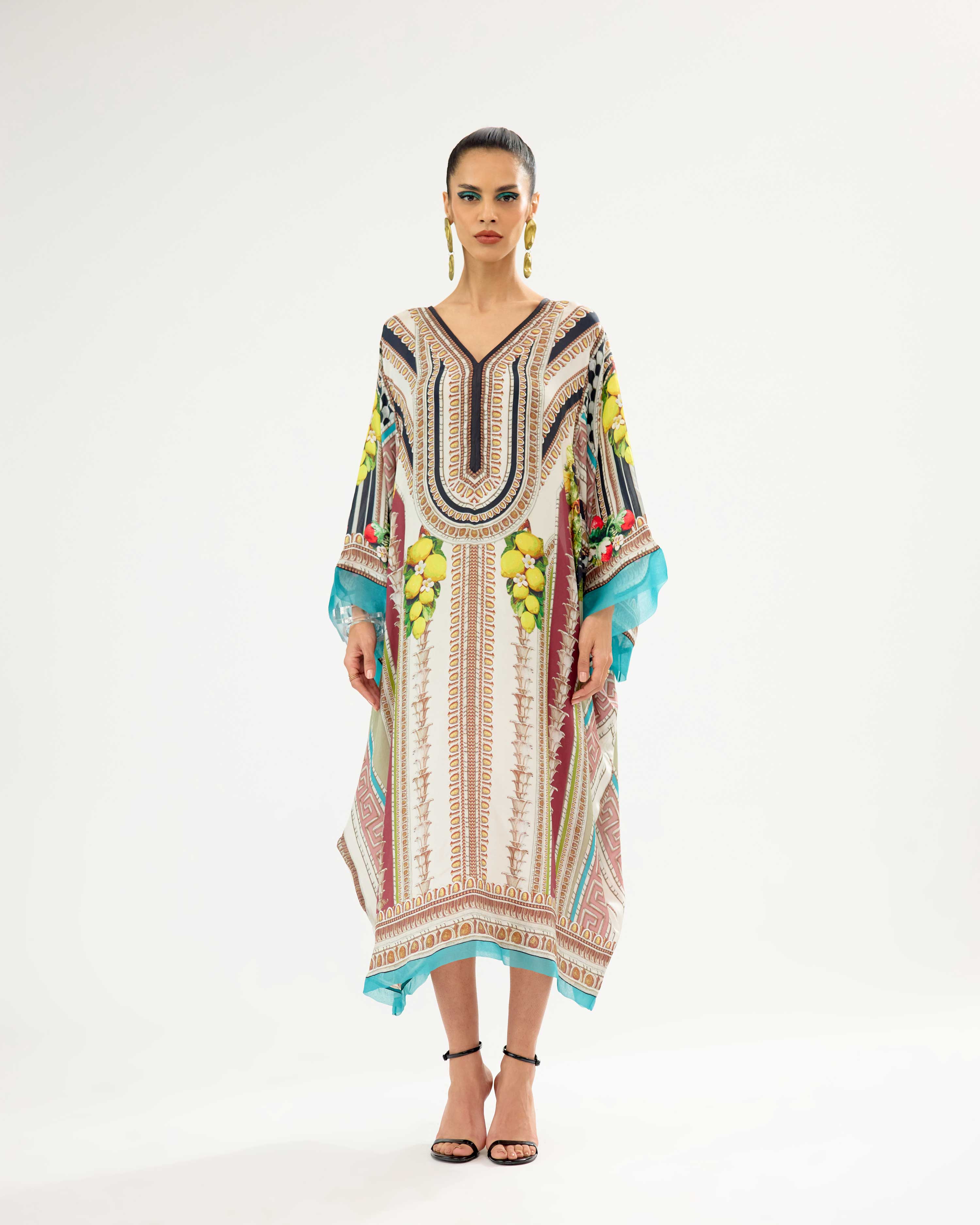 Orvieto : Olivia - Ivory/Aqua