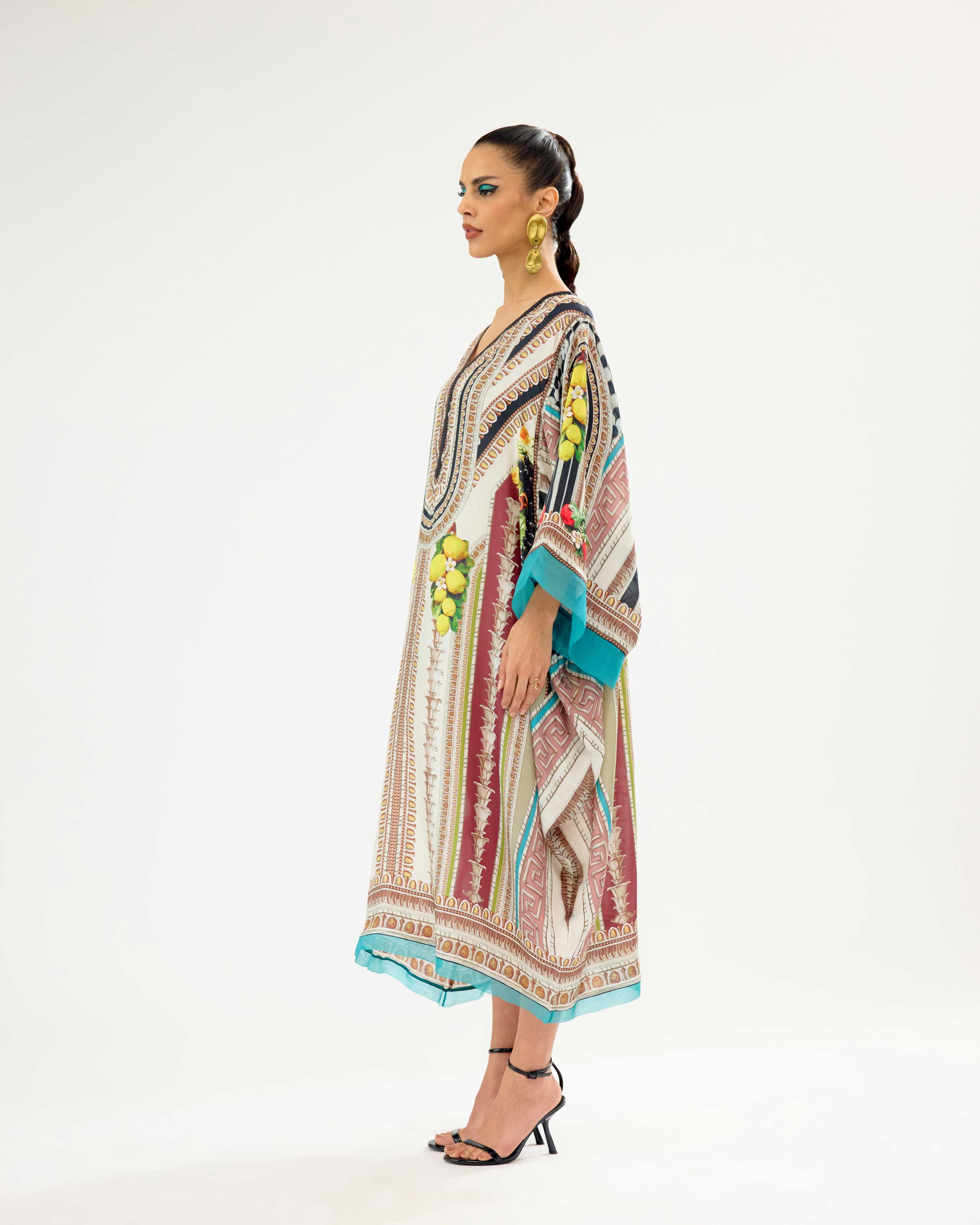 Orvieto : Olivia - Ivory/Aqua