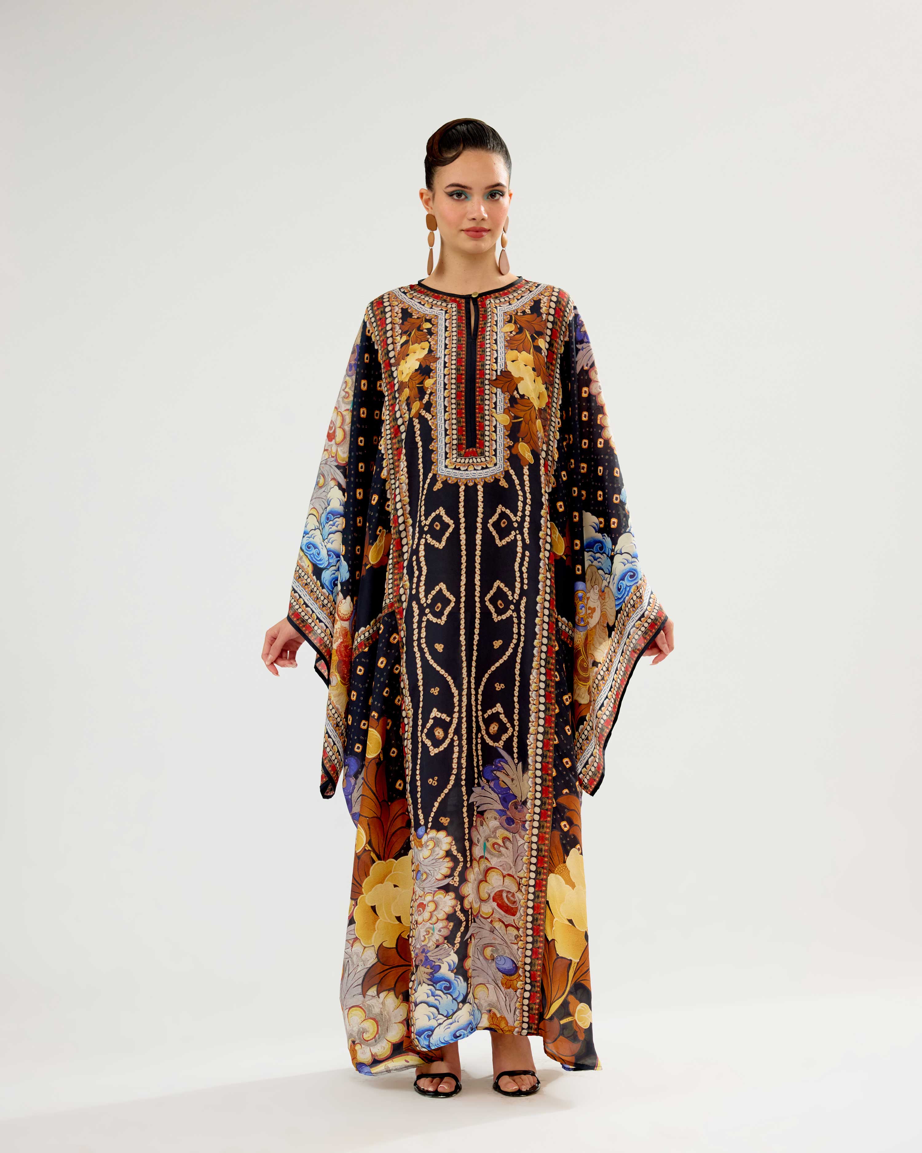 Ladakh : Beatrice - Black/Mustard