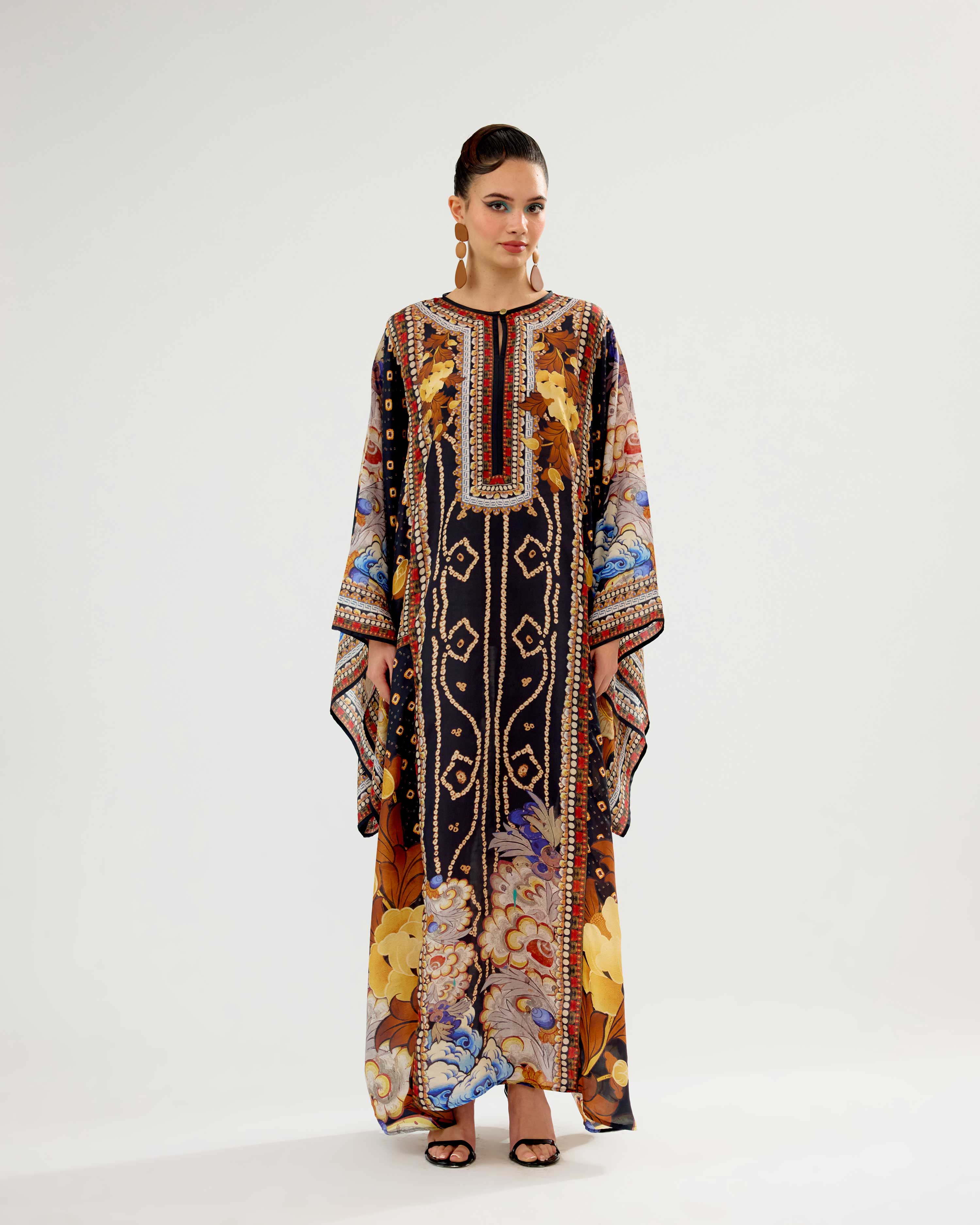 Ladakh : Beatrice - Black/Mustard