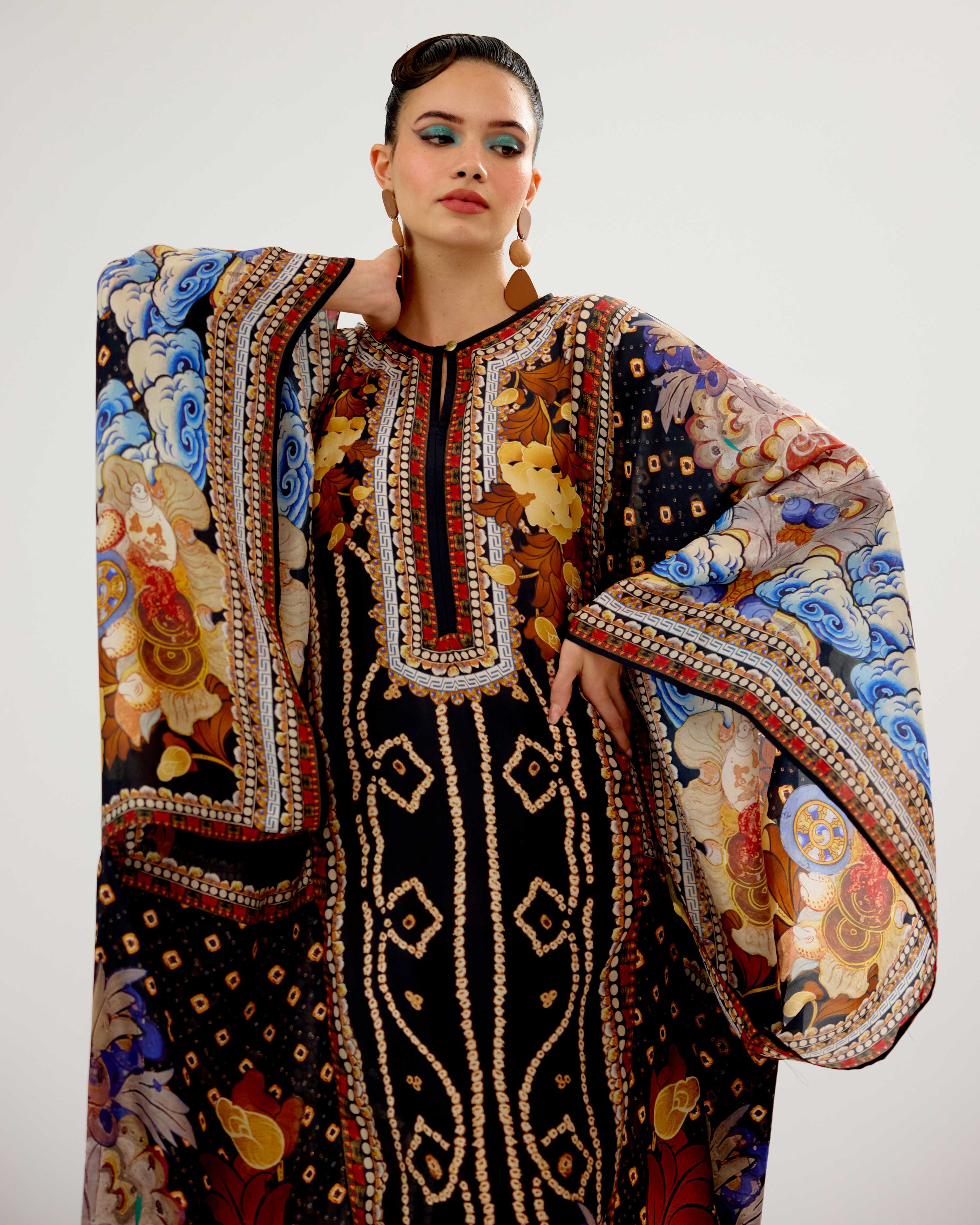 Ladakh : Beatrice - Black/Mustard