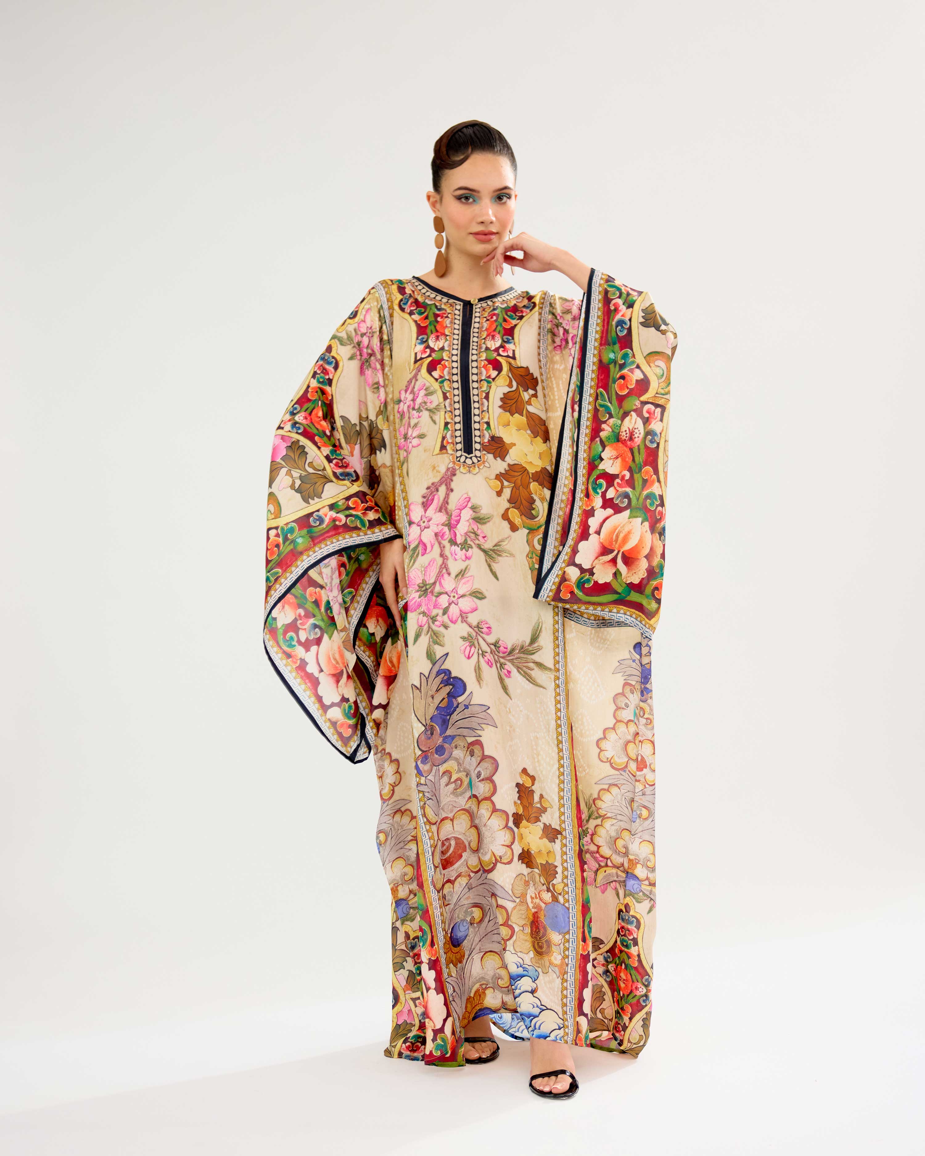 Ladakh : Beatrice - Beige/Multi