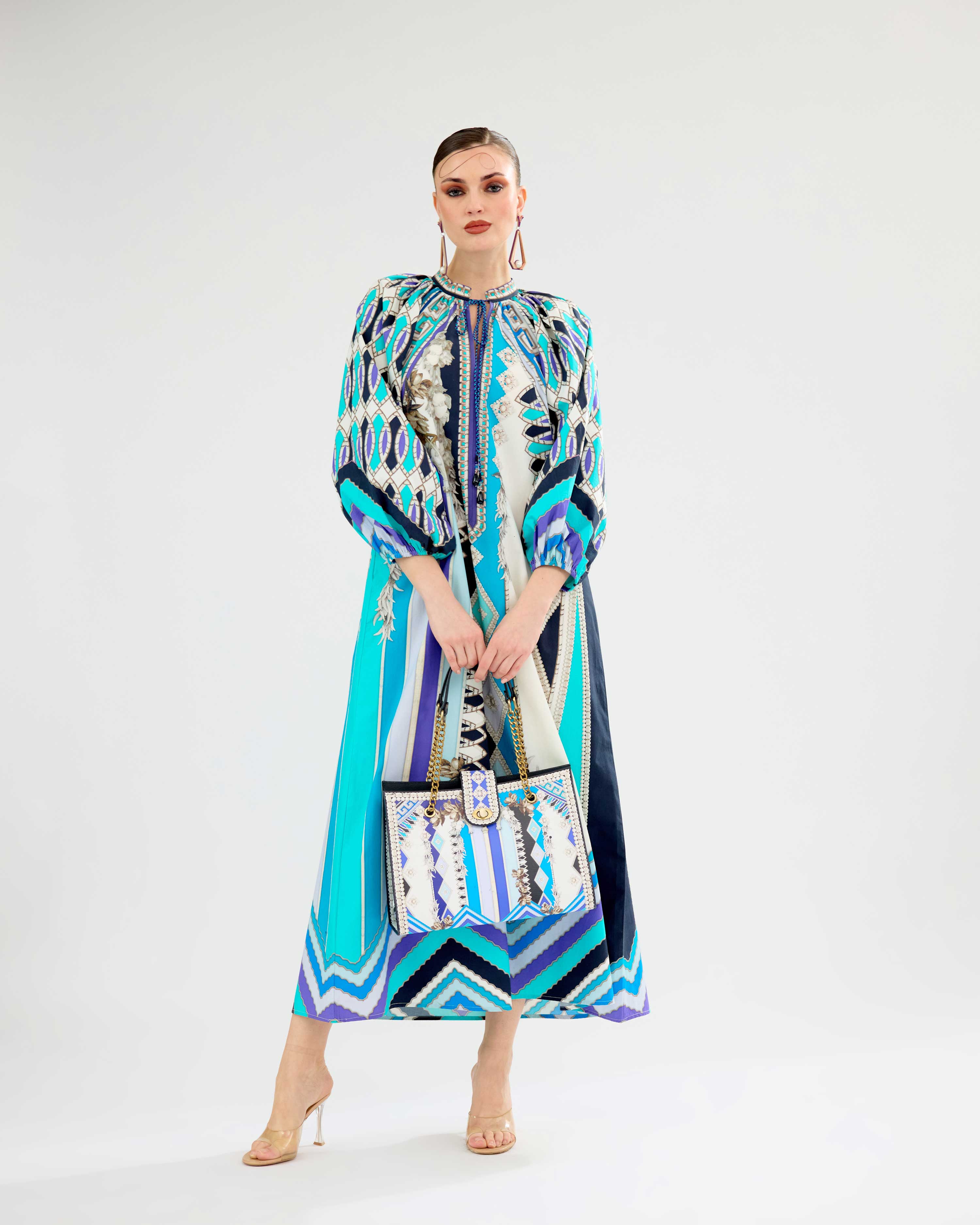Orvieto : Marisa - Aqua/Blue