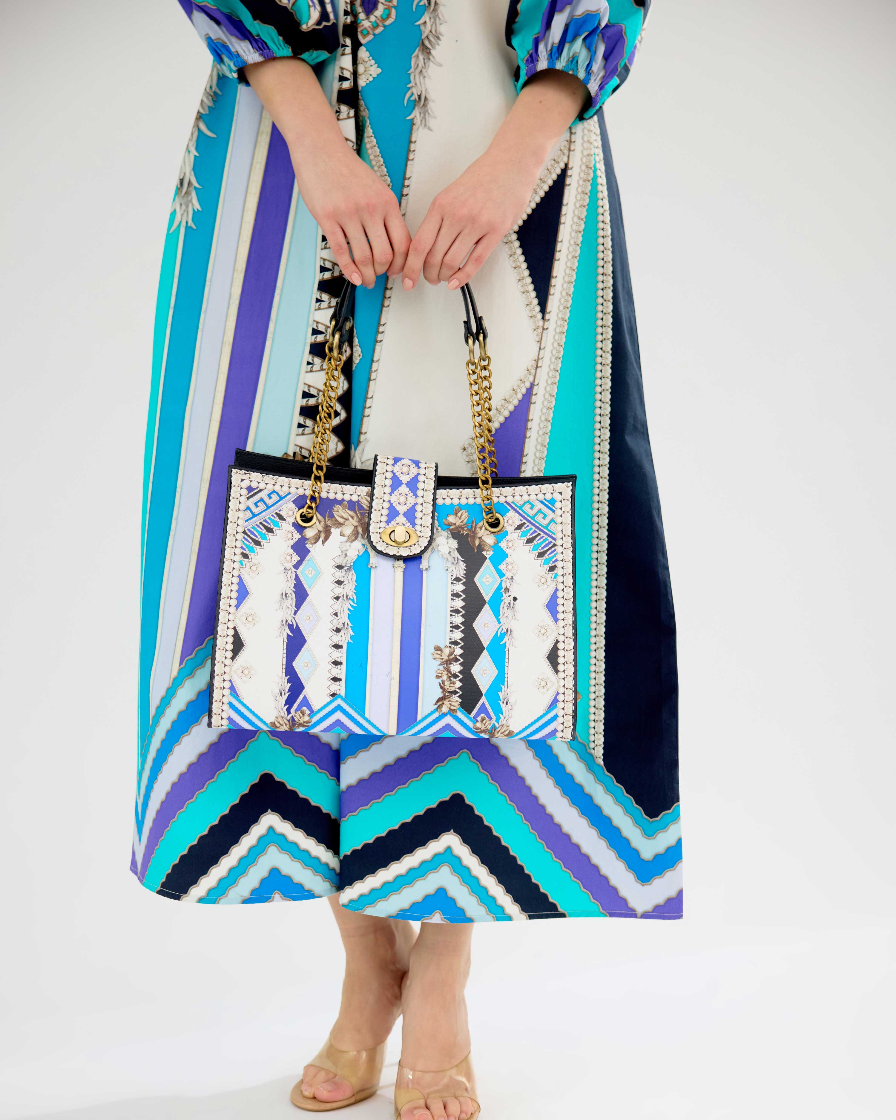 Orvieto : Marisa - Aqua/Blue