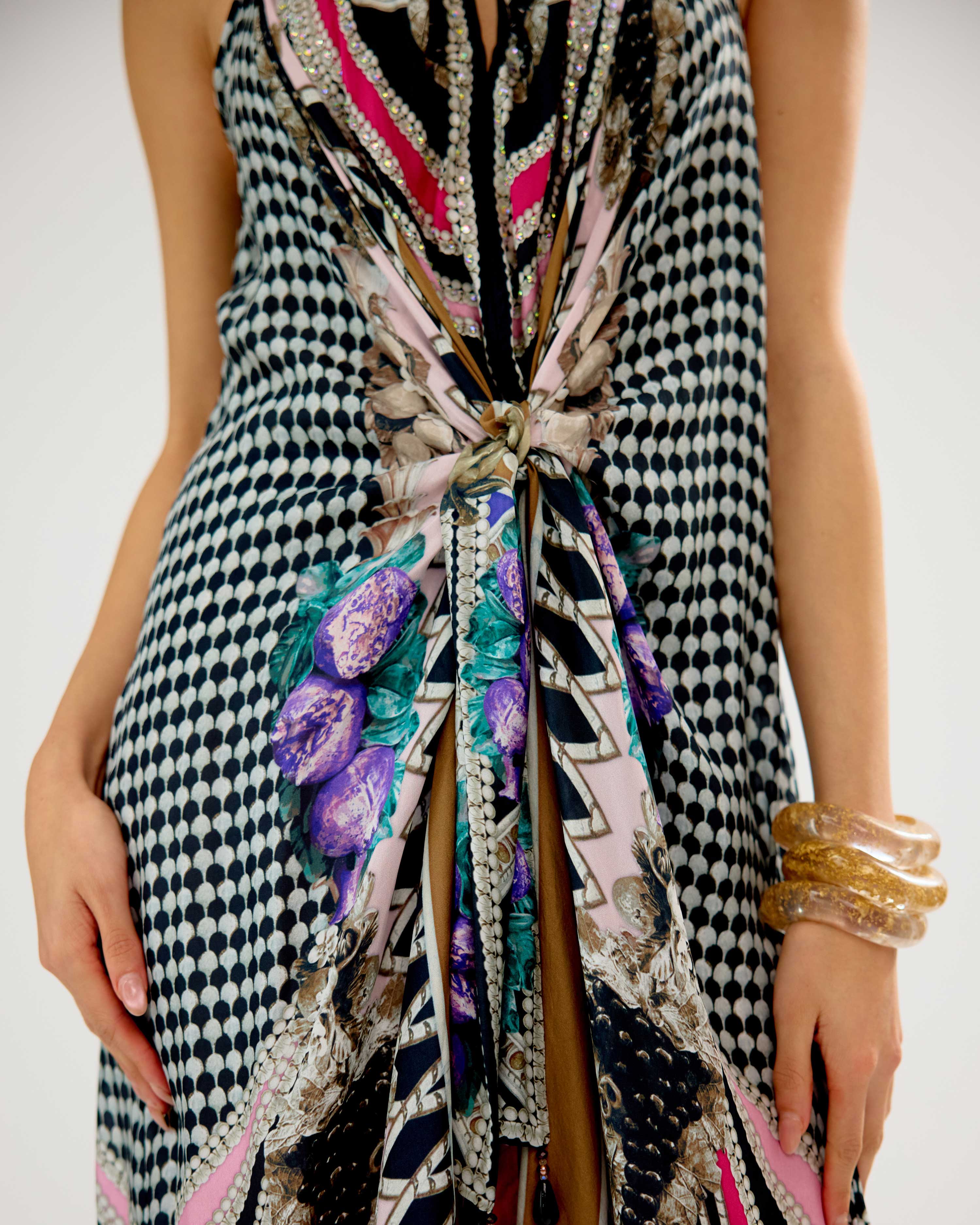 Orvieto : Isabella/Trinika - Purple/Black