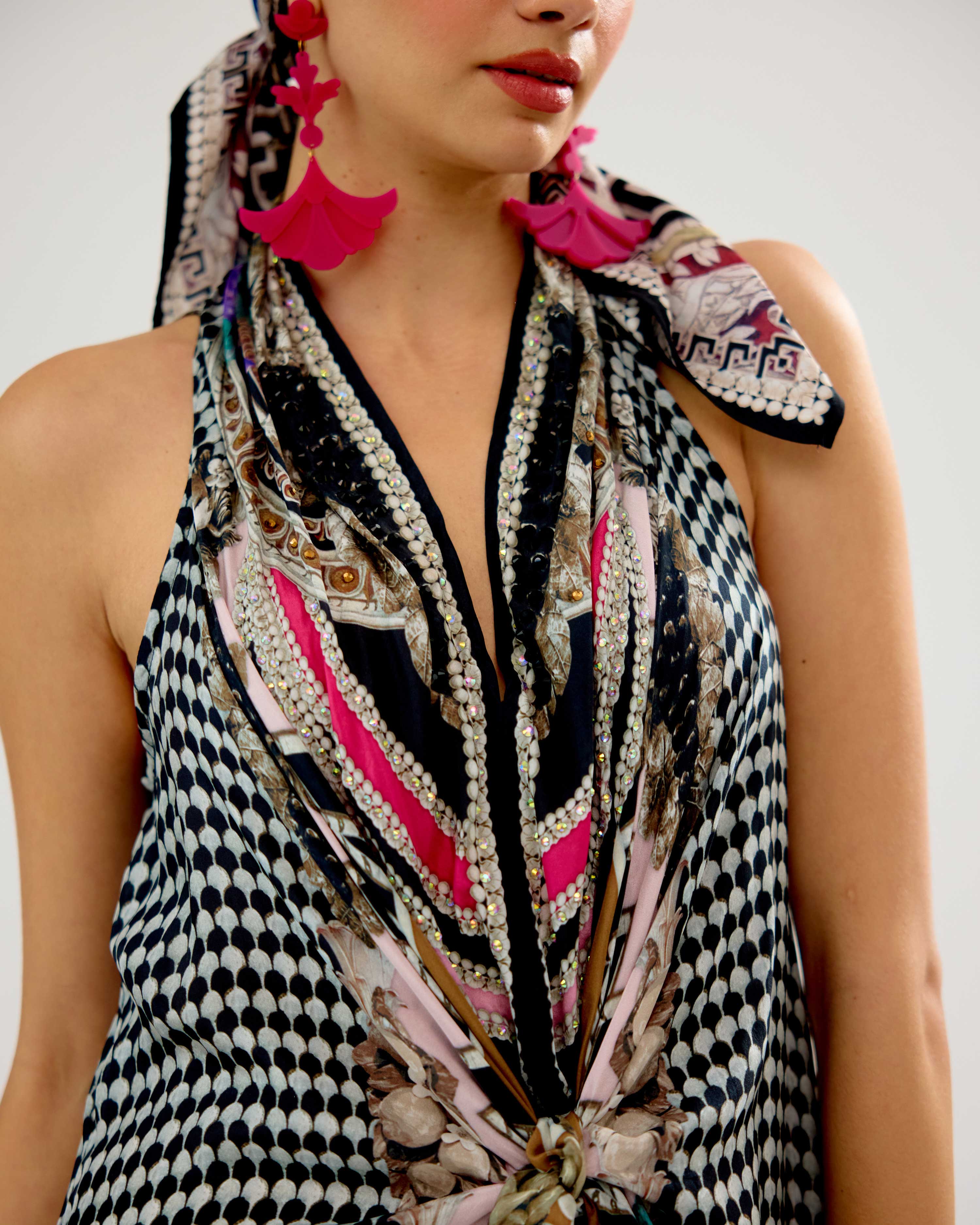 Orvieto : Isabella/Trinika - Purple/Black