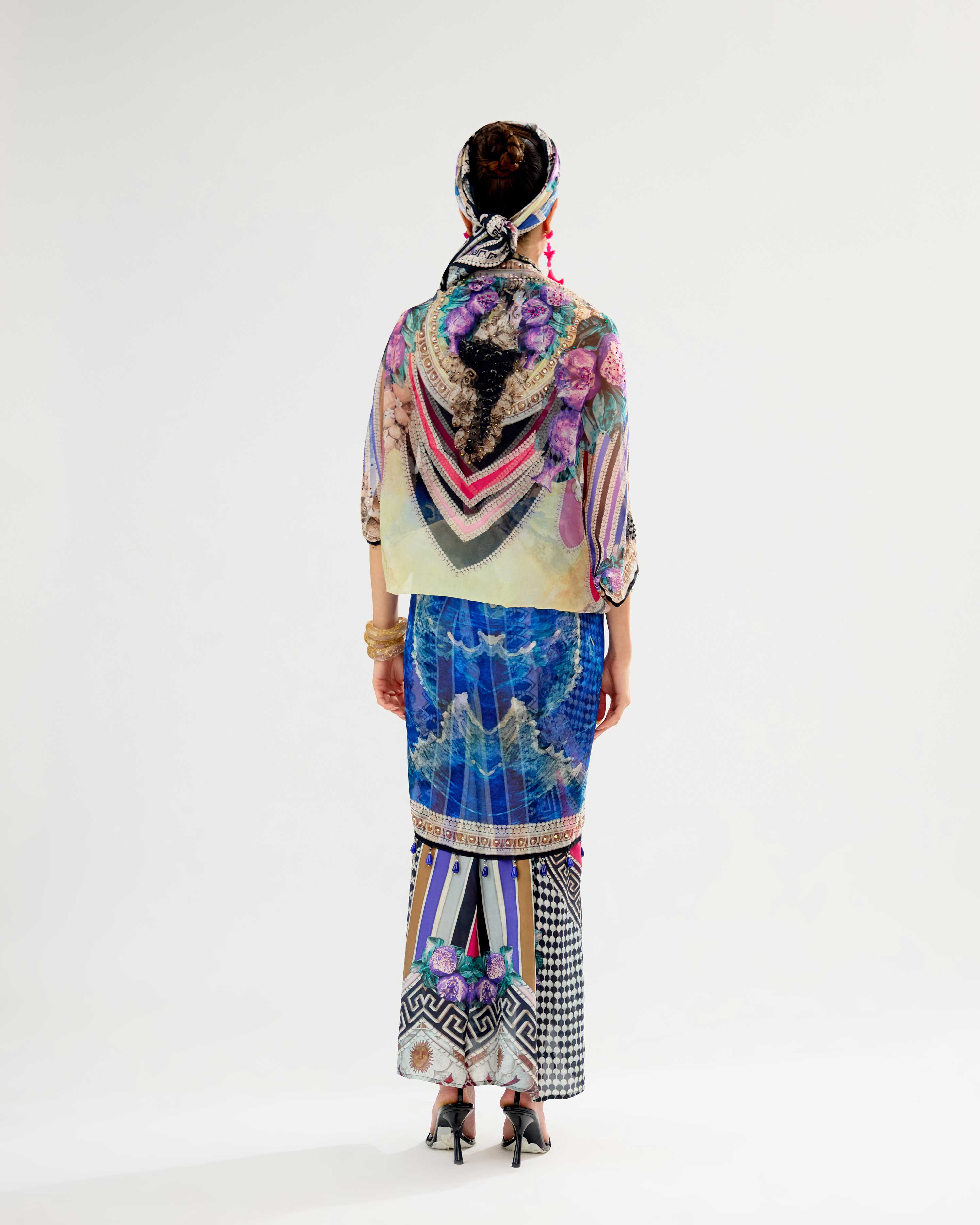 Orvieto : Isabella/Trinika - Purple/Black