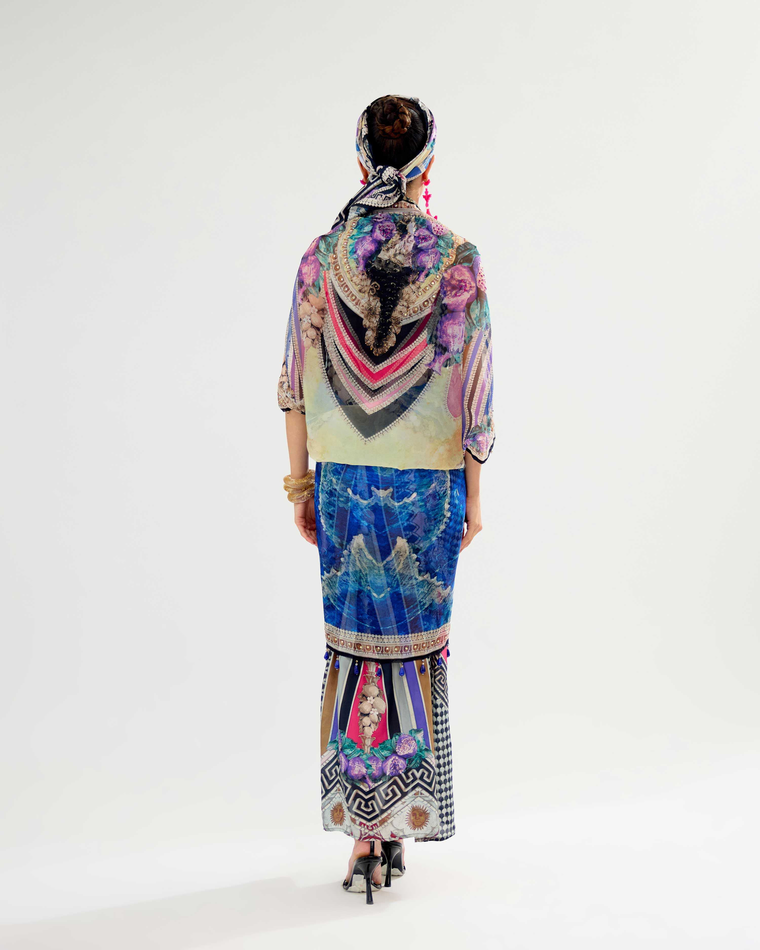 Orvieto : Isabella/Trinika - Purple/Black