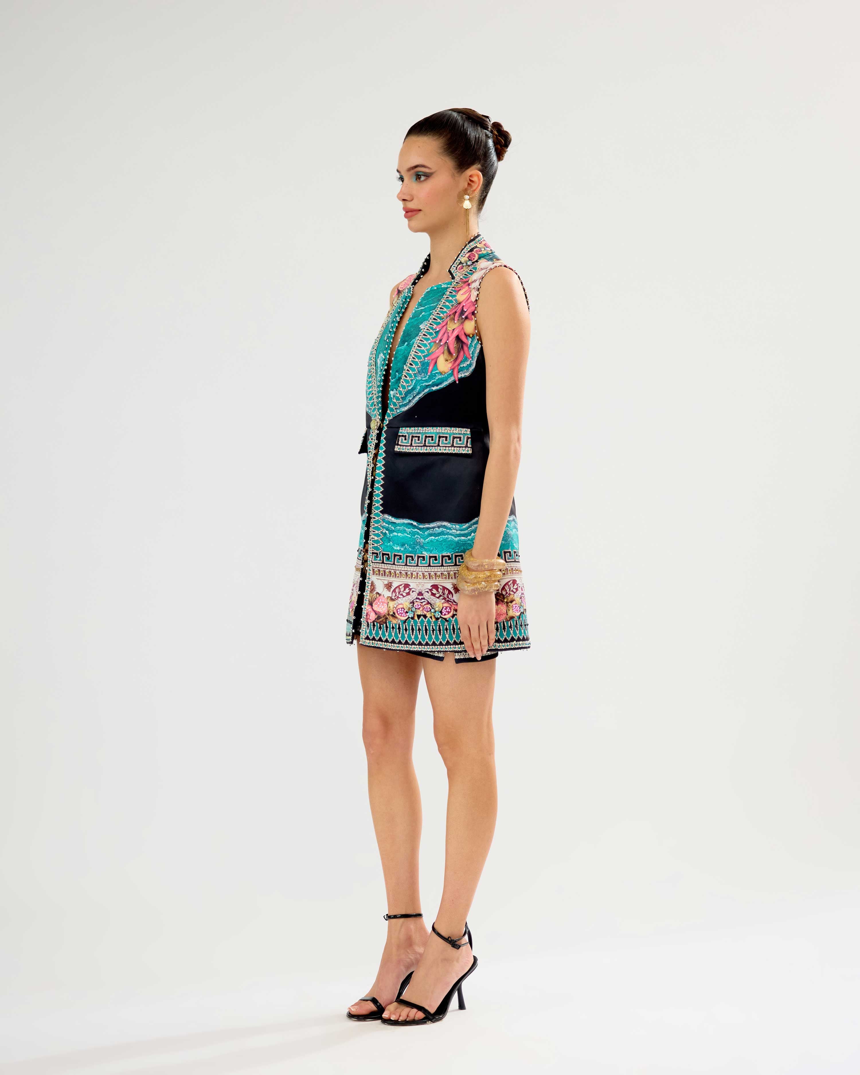 Orvieto : Kadek - Teal/Black