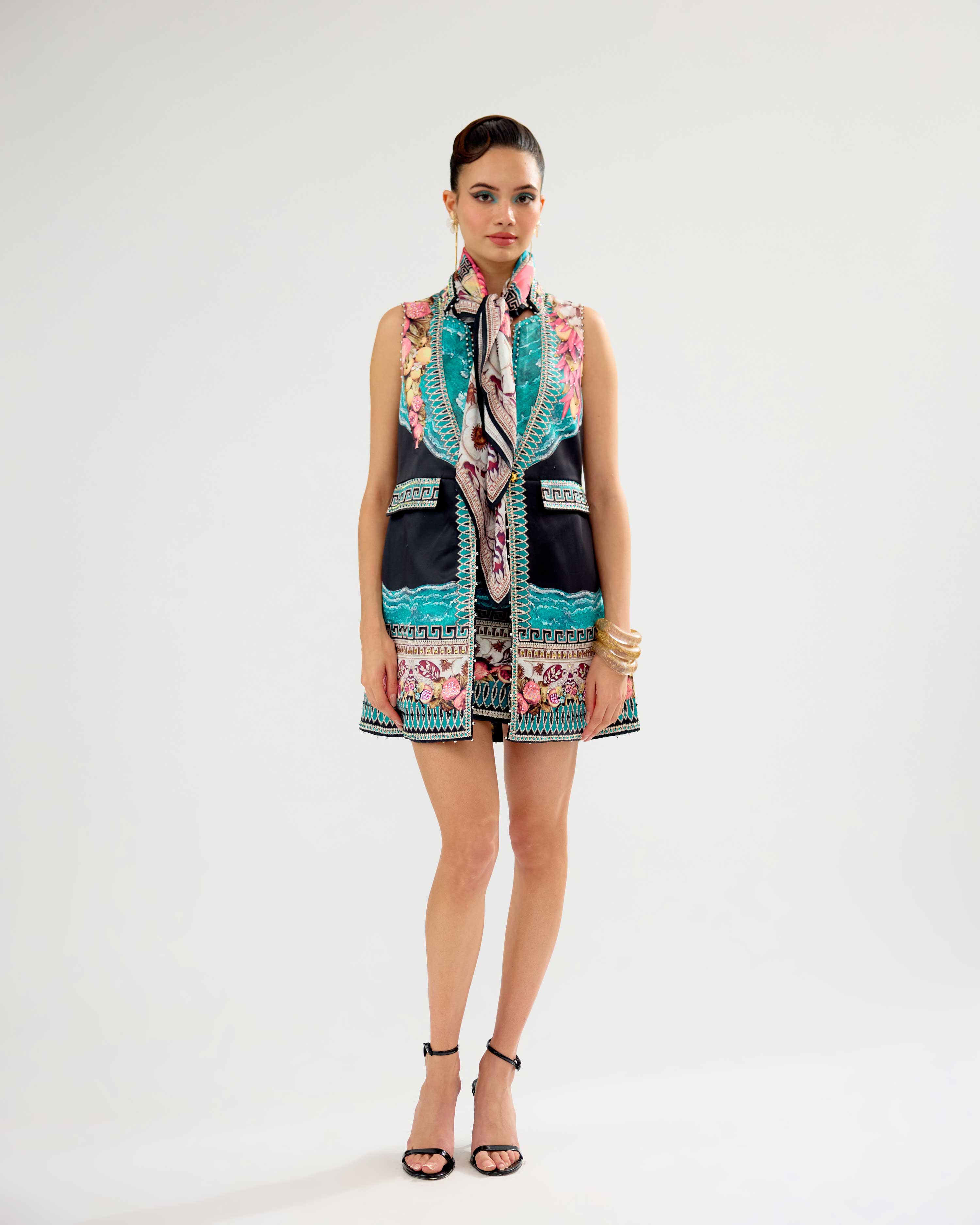 Orvieto : Kadek - Teal/Black