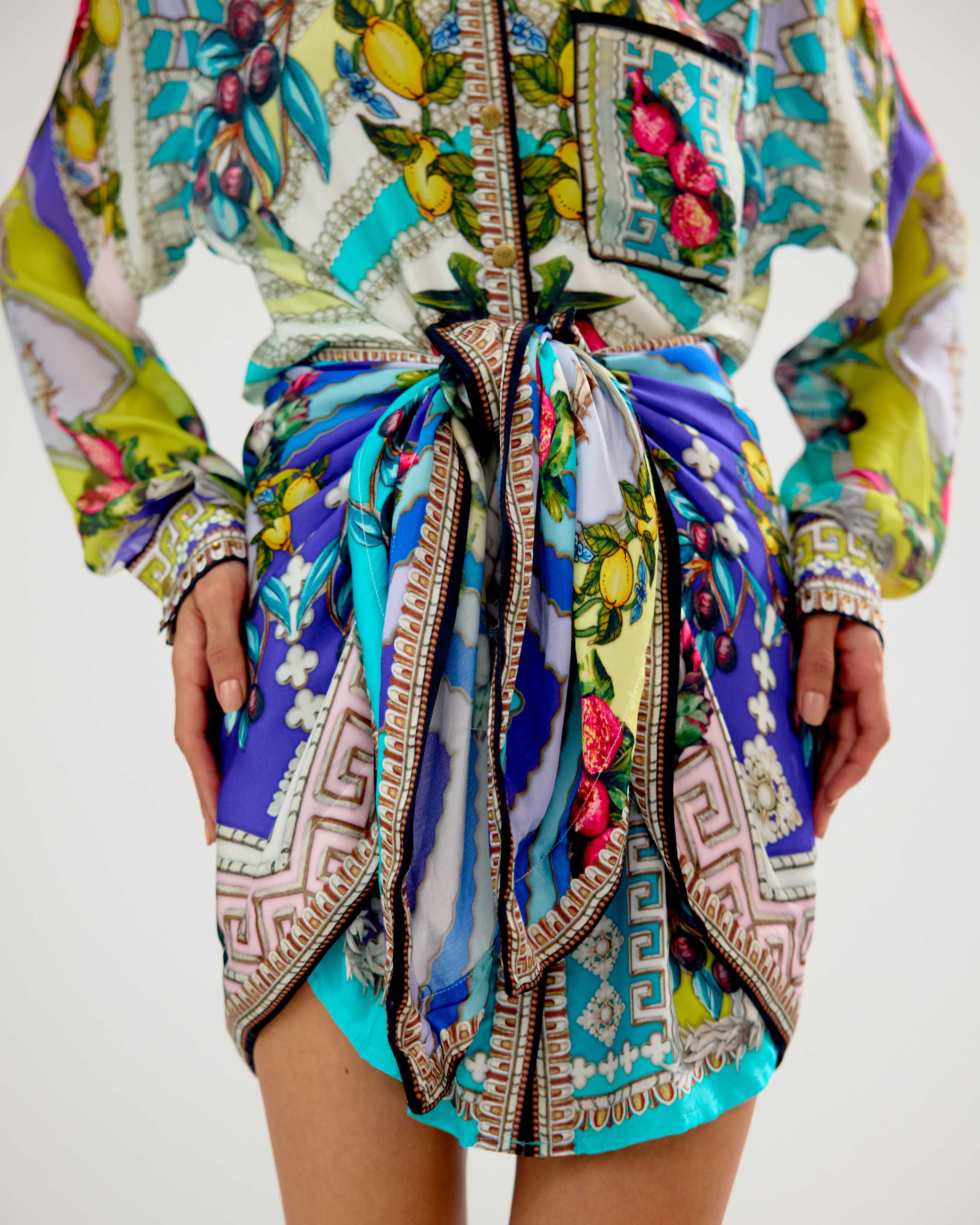 Orvieto : Alvita - Blue/Multi