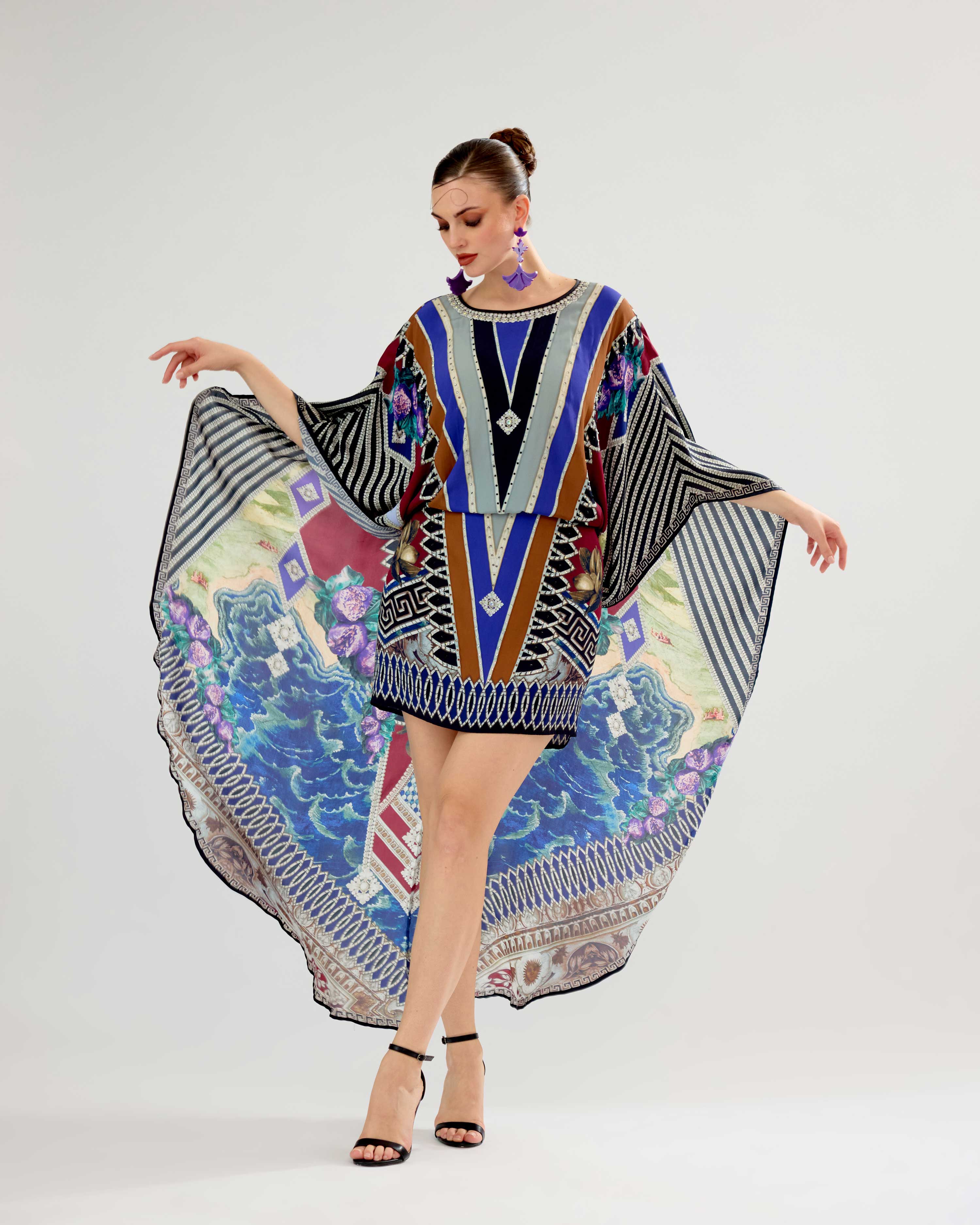 Orvieto : Rosalita - Purple/Multi