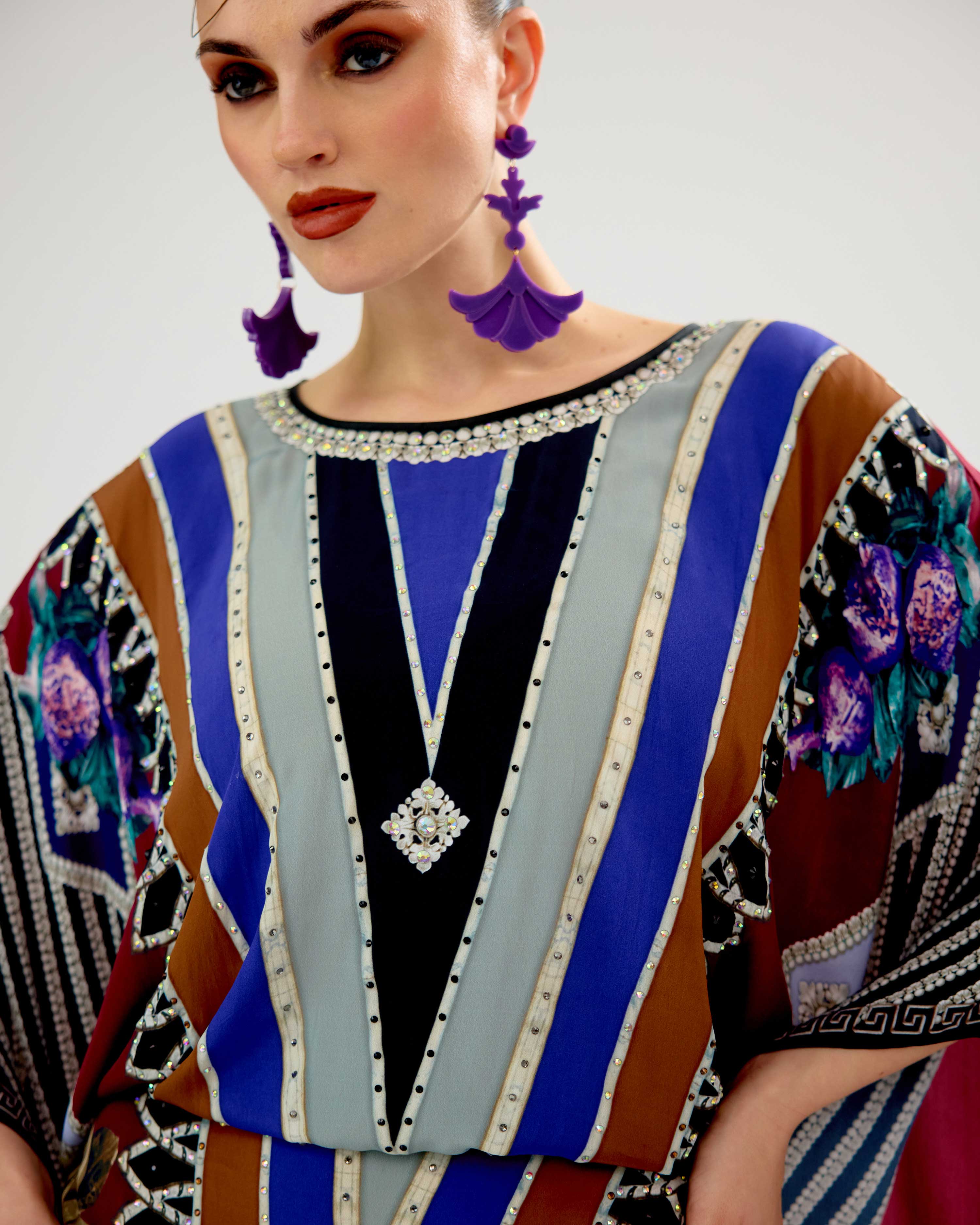 Orvieto : Rosalita - Purple/Multi