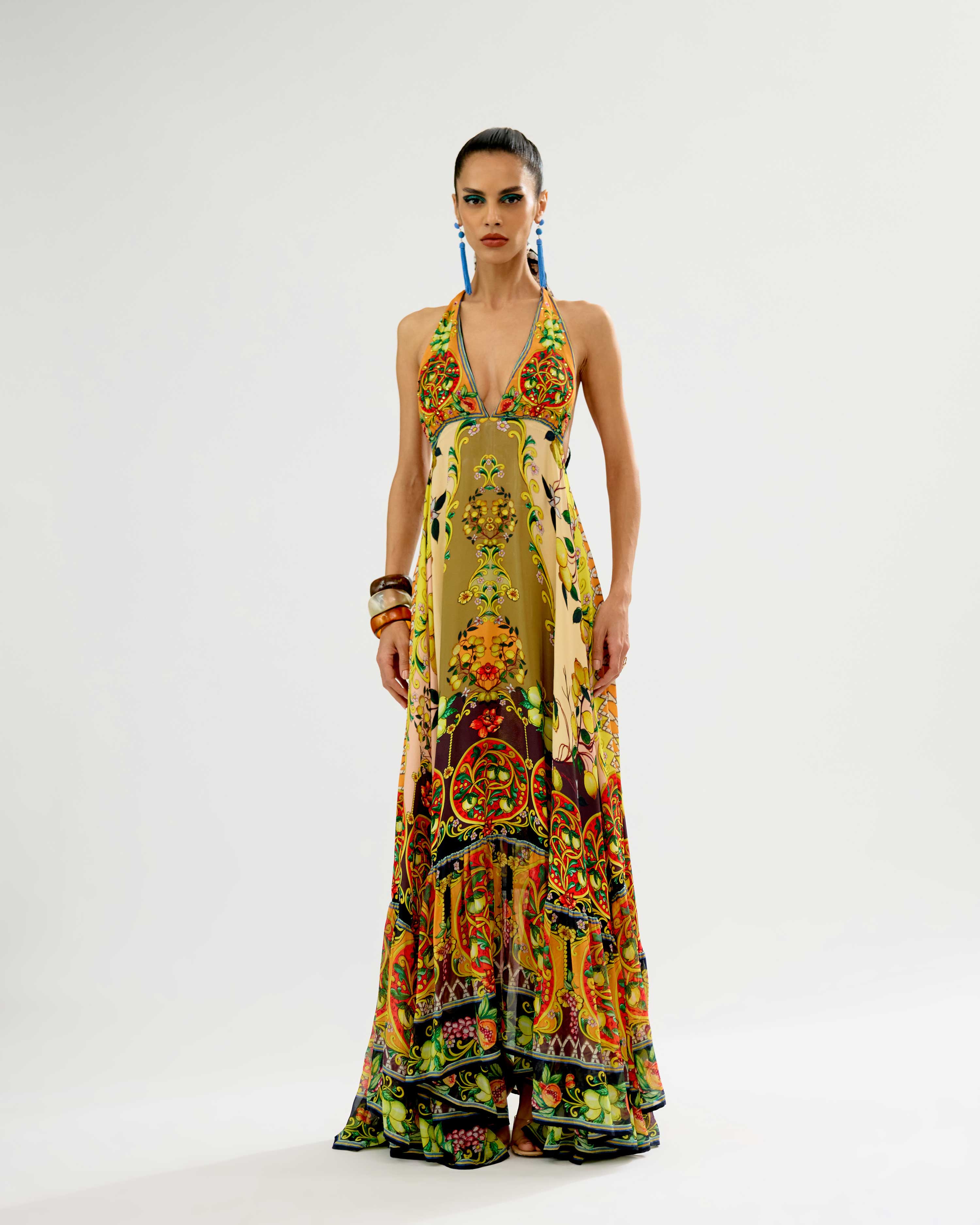 Orvieto : Azzurra - Olive/Orange