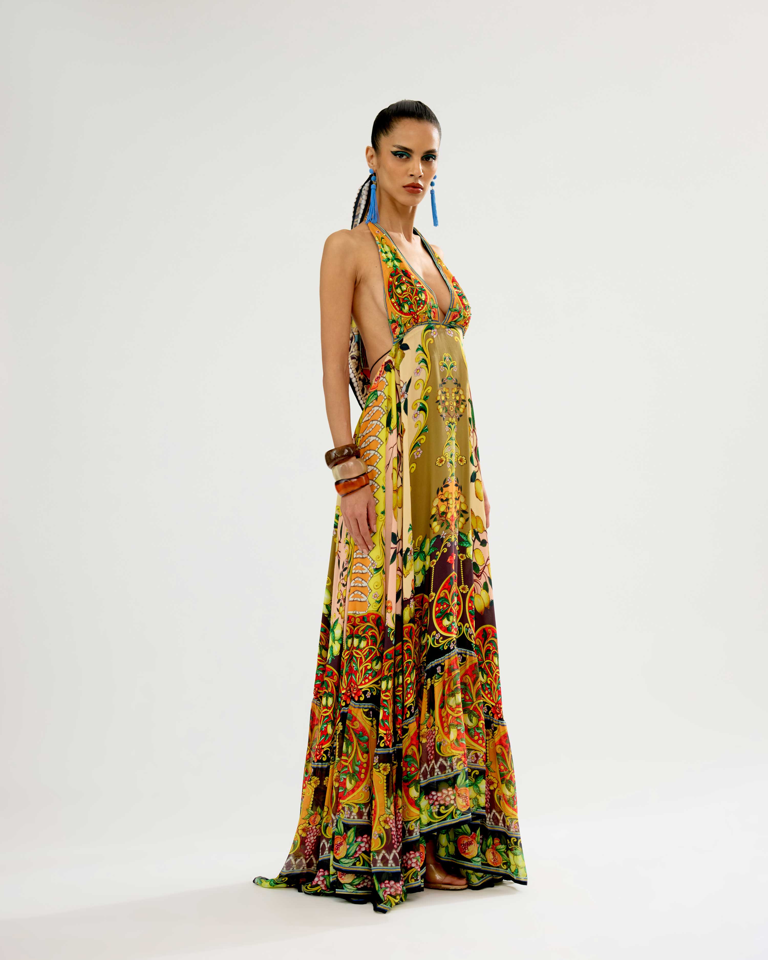 Orvieto : Azzurra - Olive/Orange