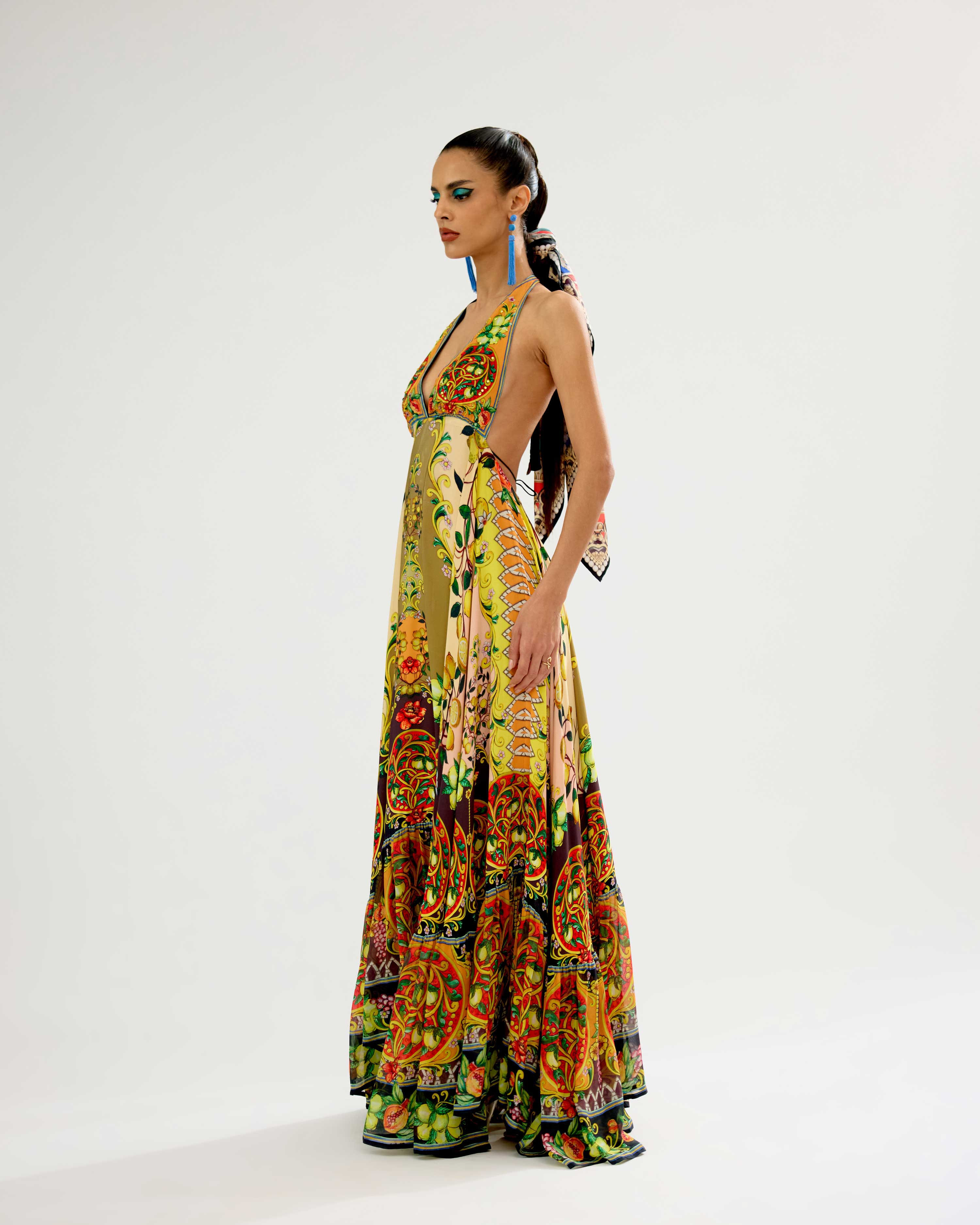 Orvieto : Azzurra - Olive/Orange