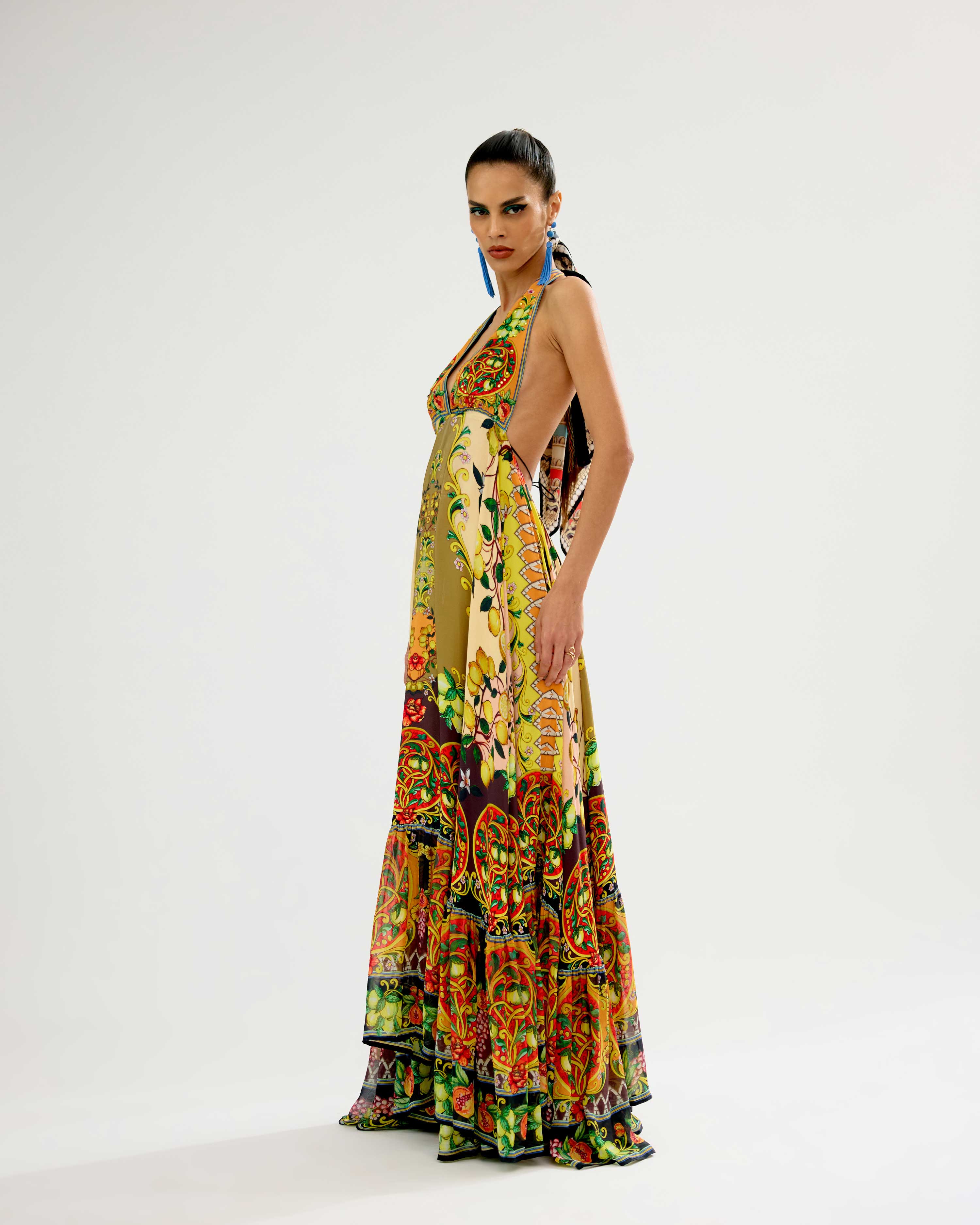 Orvieto : Azzurra - Olive/Orange