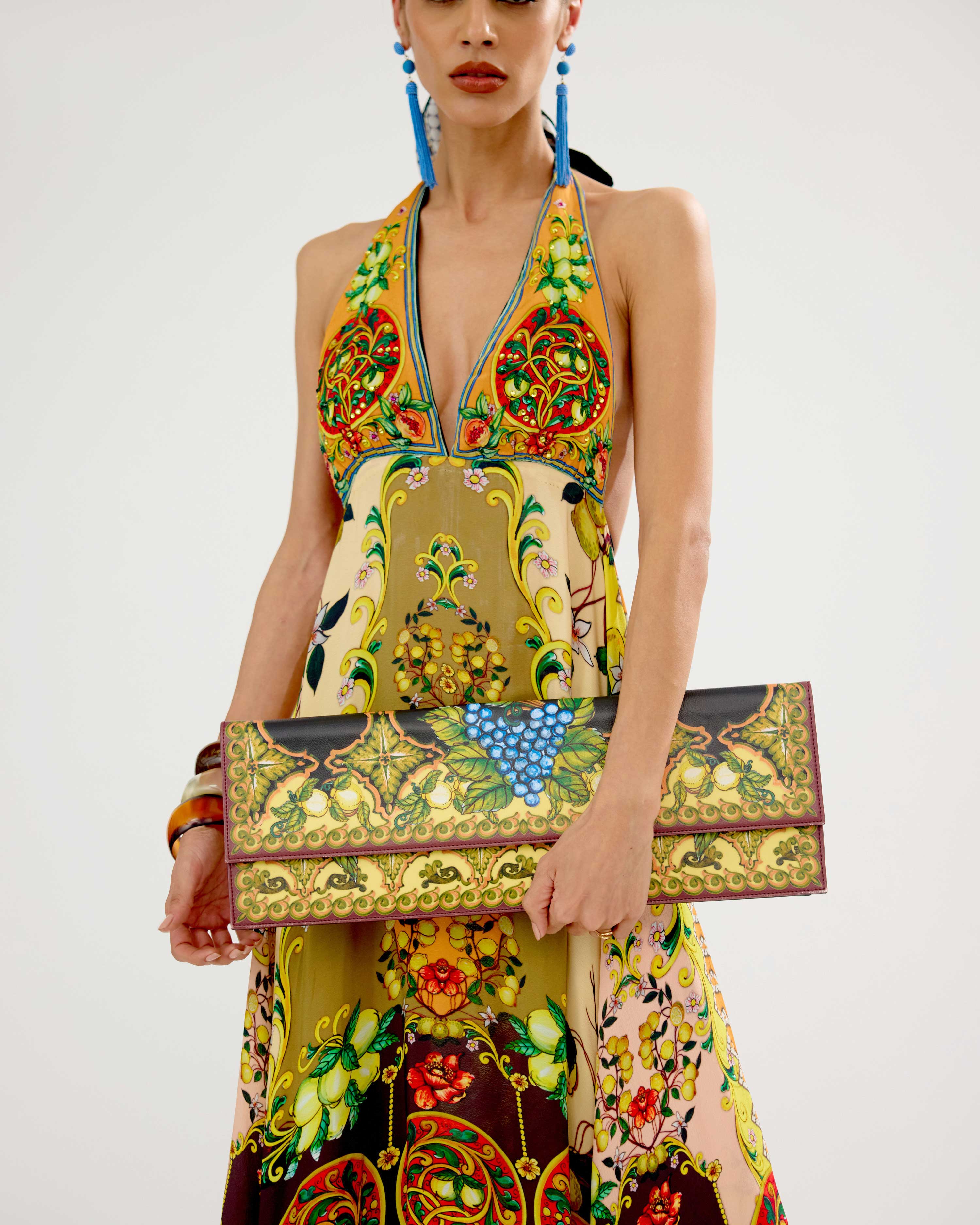 Orvieto : Azzurra - Olive/Orange