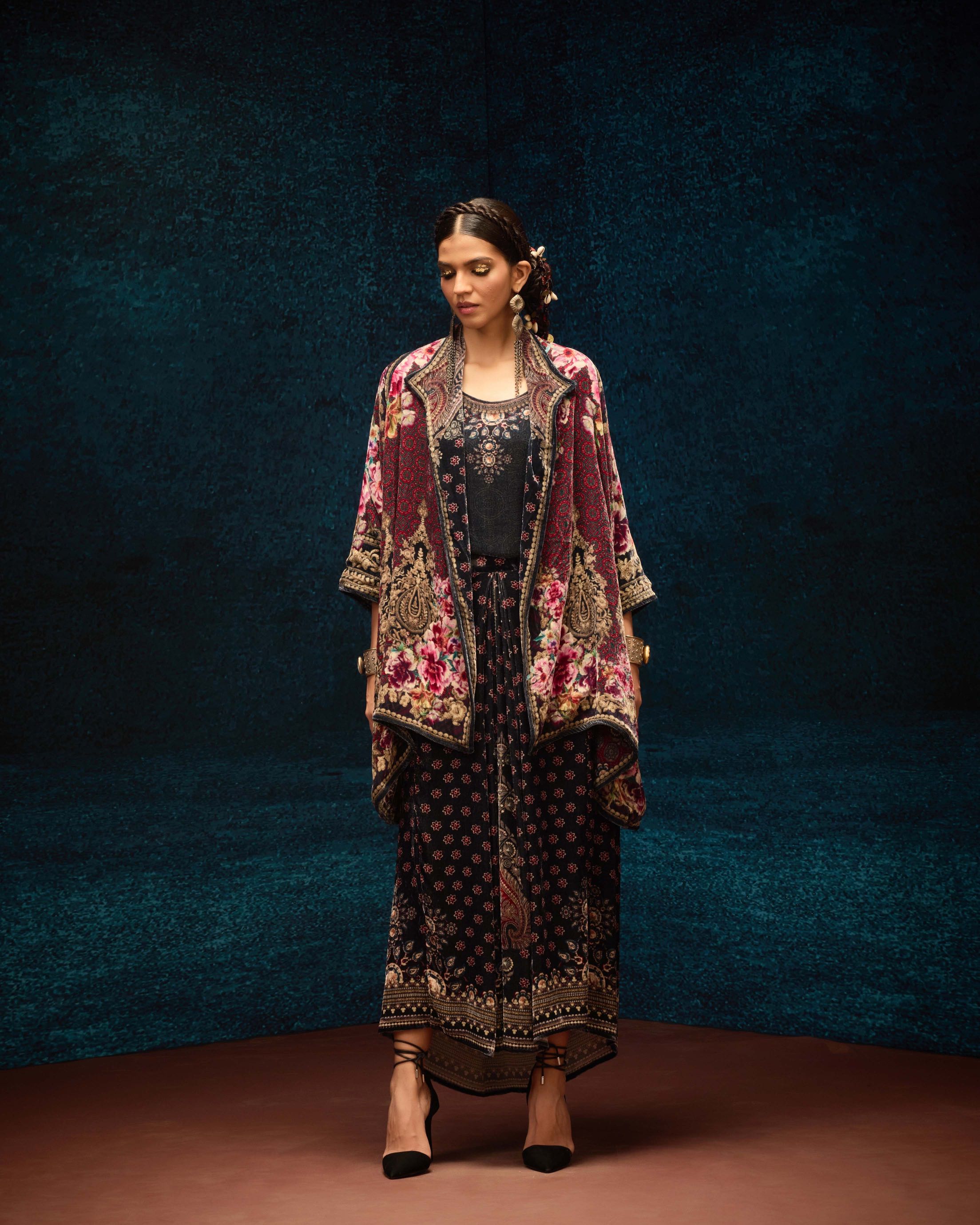 Ajrakh : Adhira/Surilee - Black