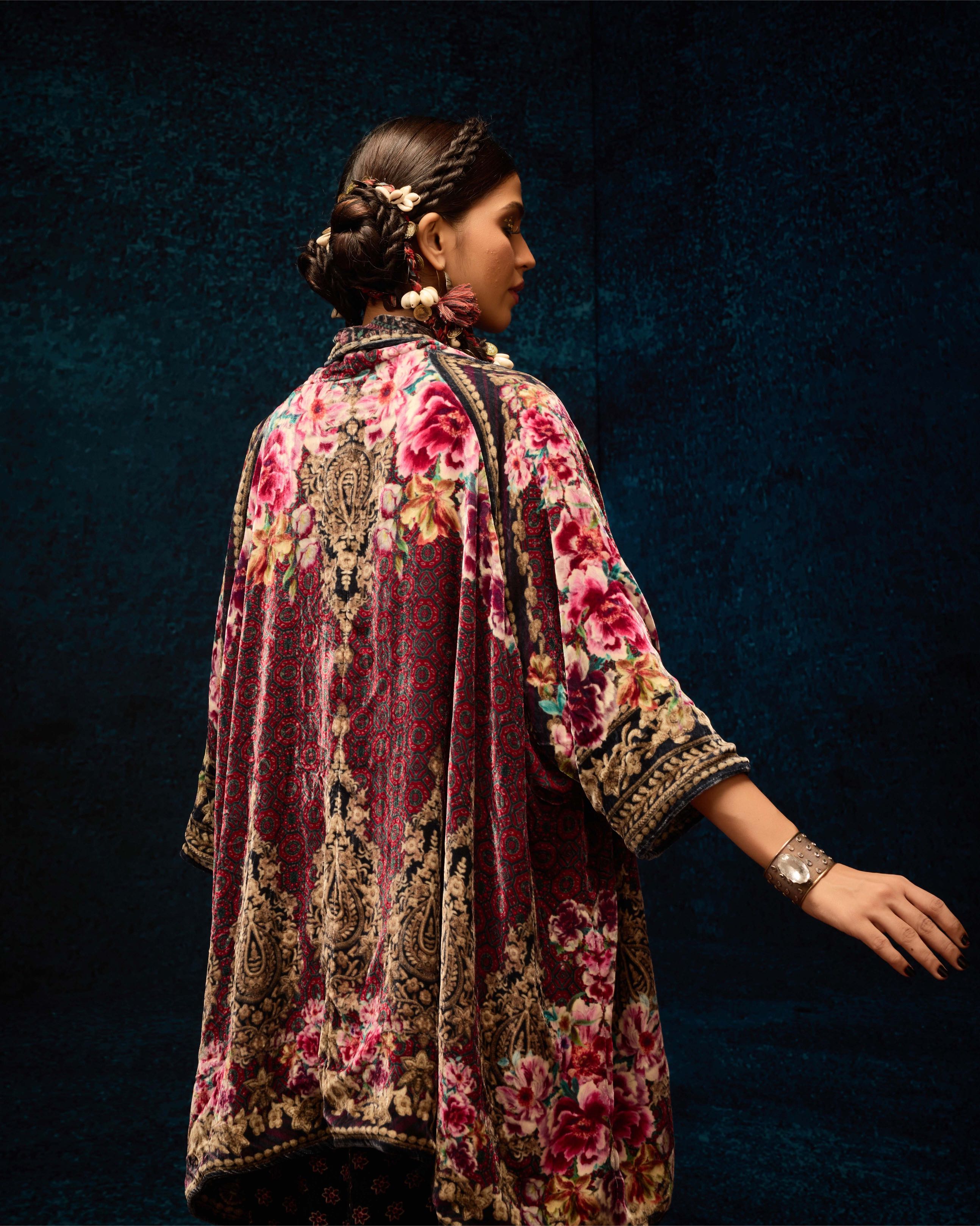 Ajrakh : Adhira/Surilee - Black