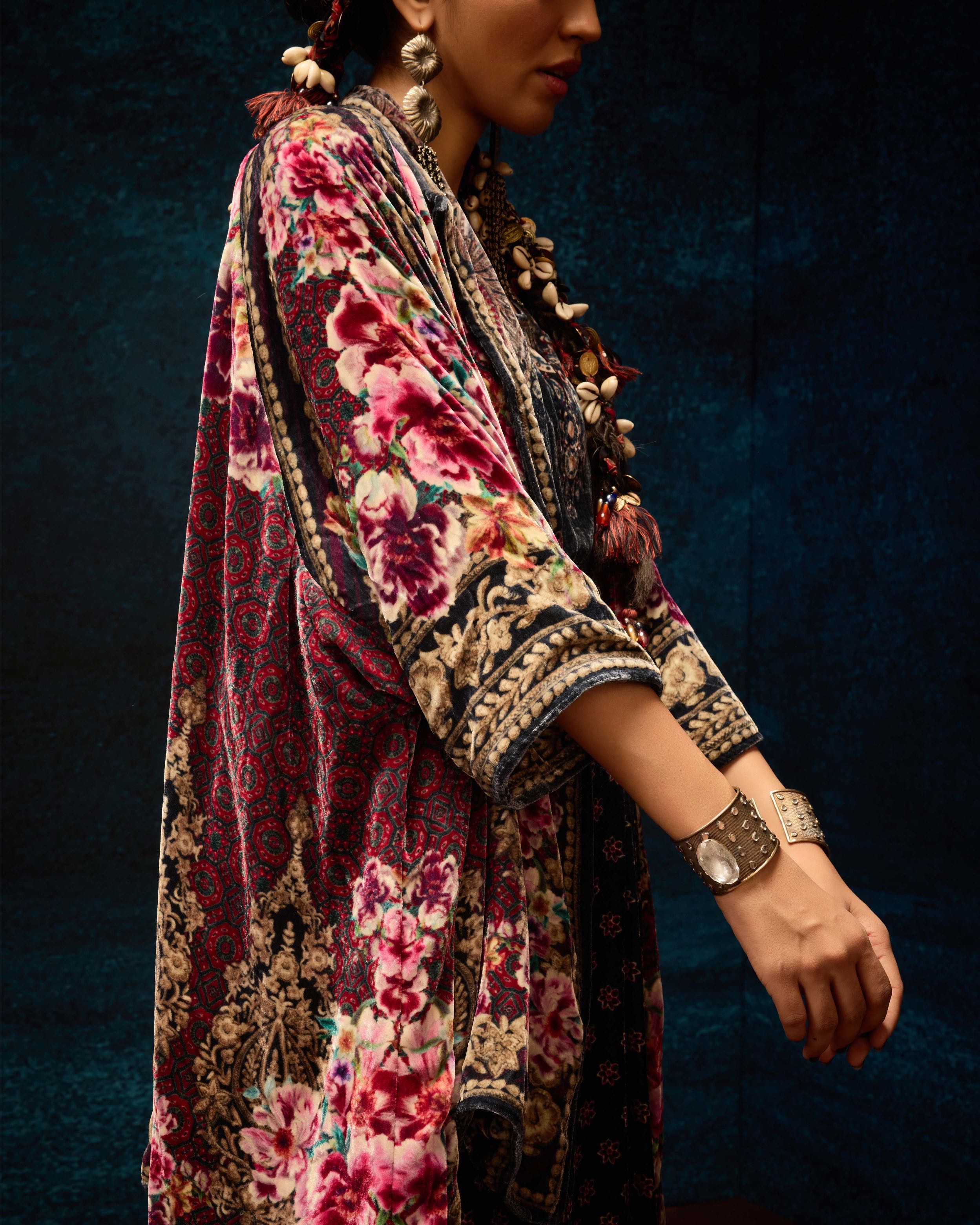 Ajrakh : Adhira/Surilee - Black