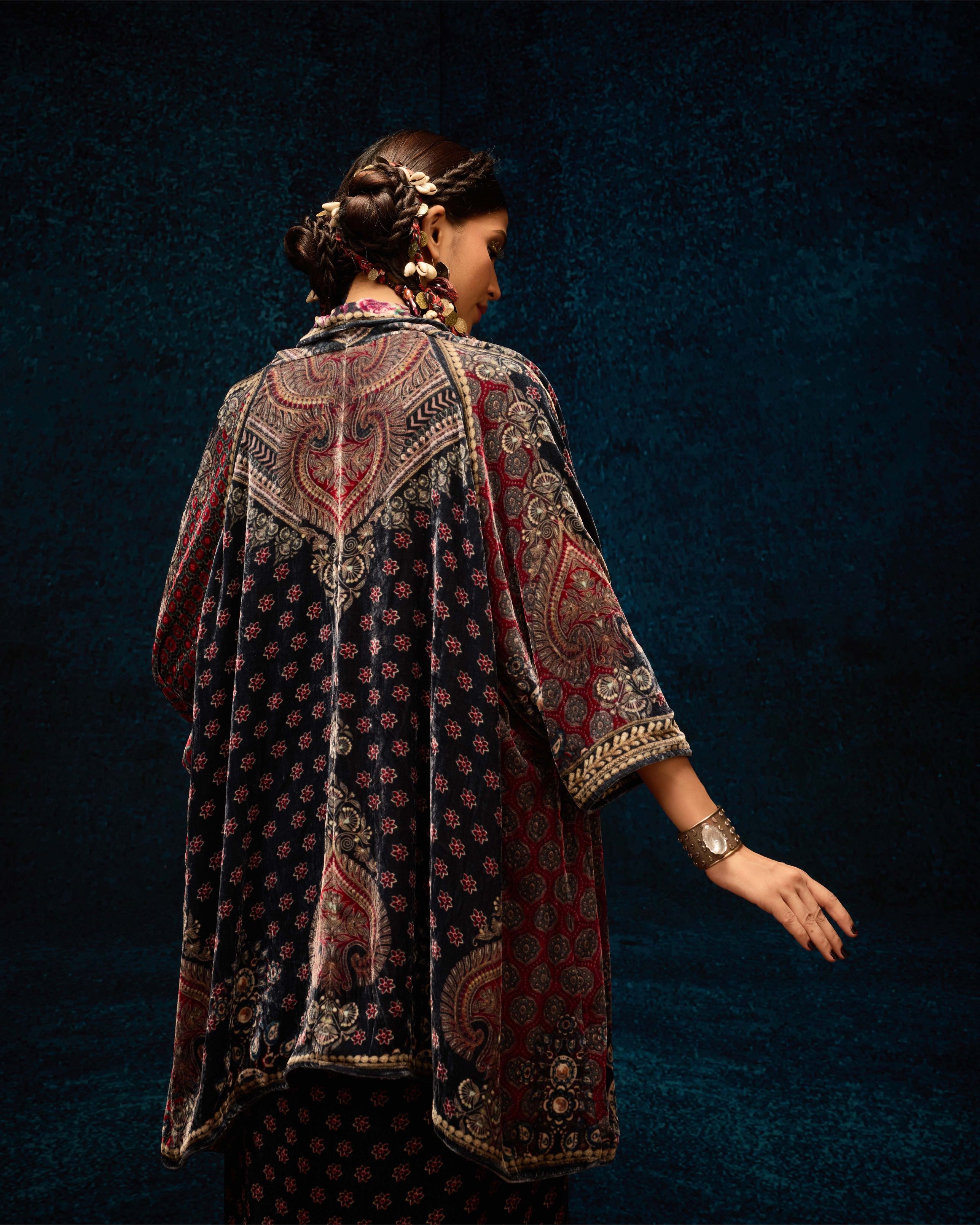 Ajrakh : Adhira/Surilee - Black