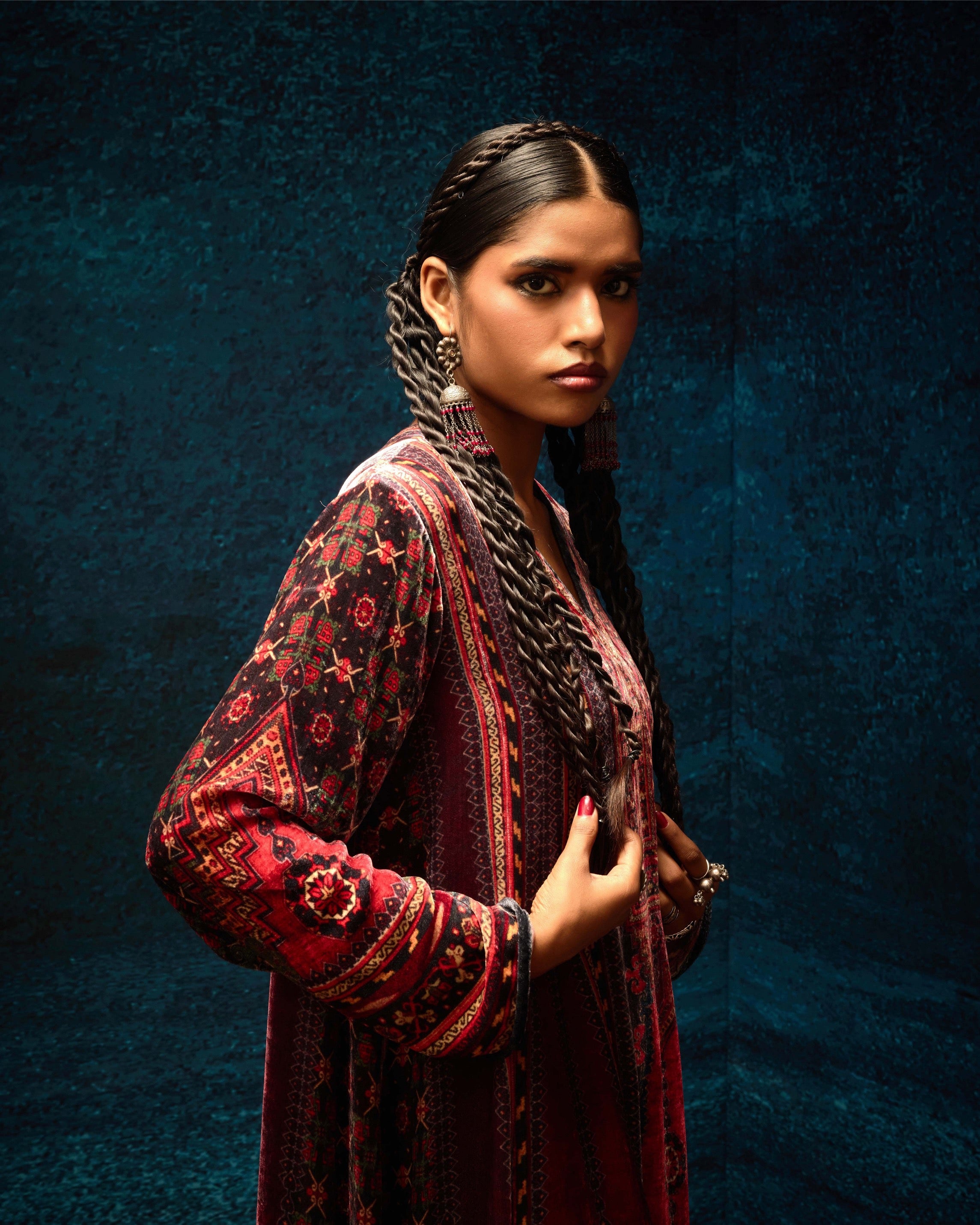Ajrakh/Shiraj : Adavi - Rust