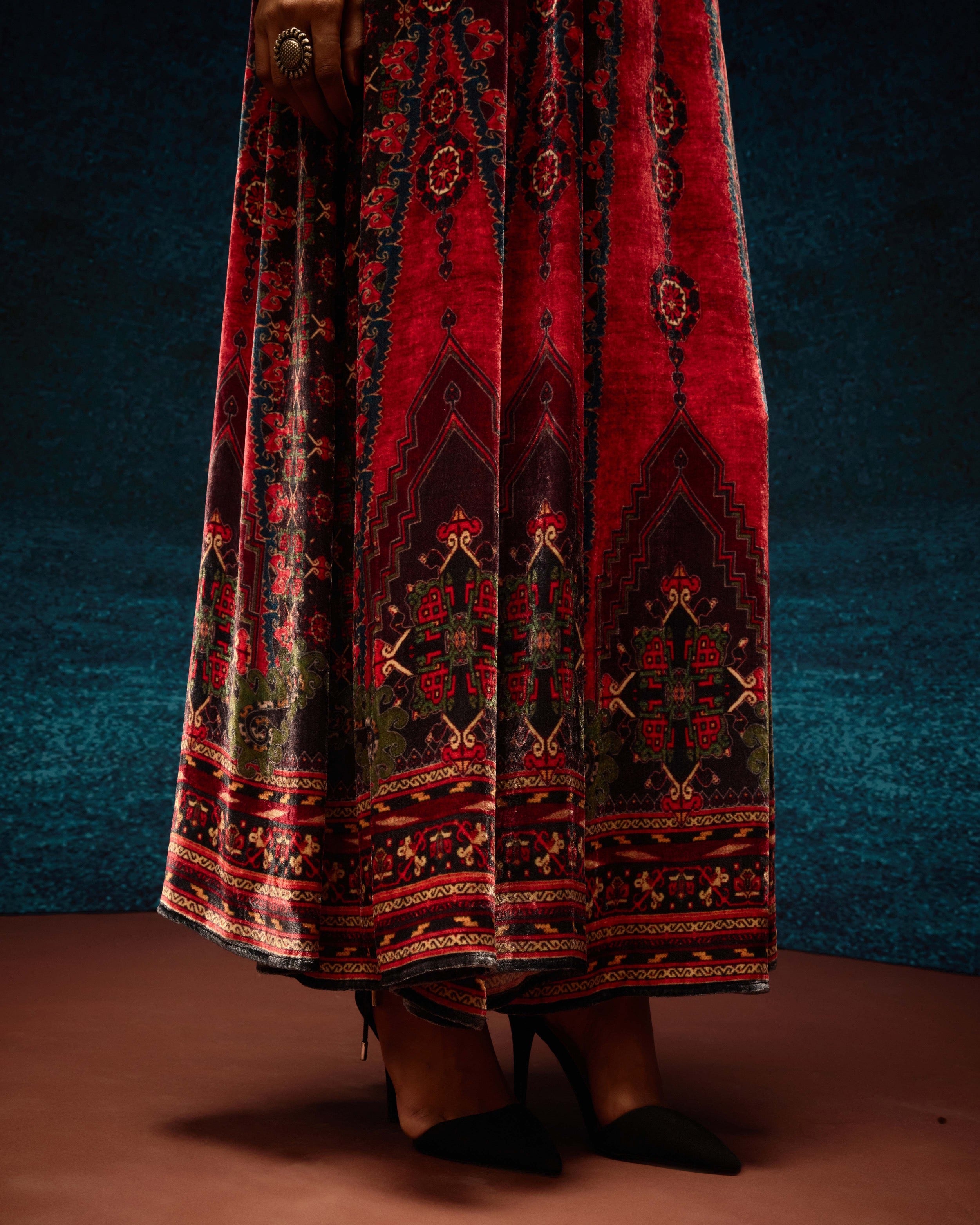 Ajrakh/Shiraj : Adavi - Rust